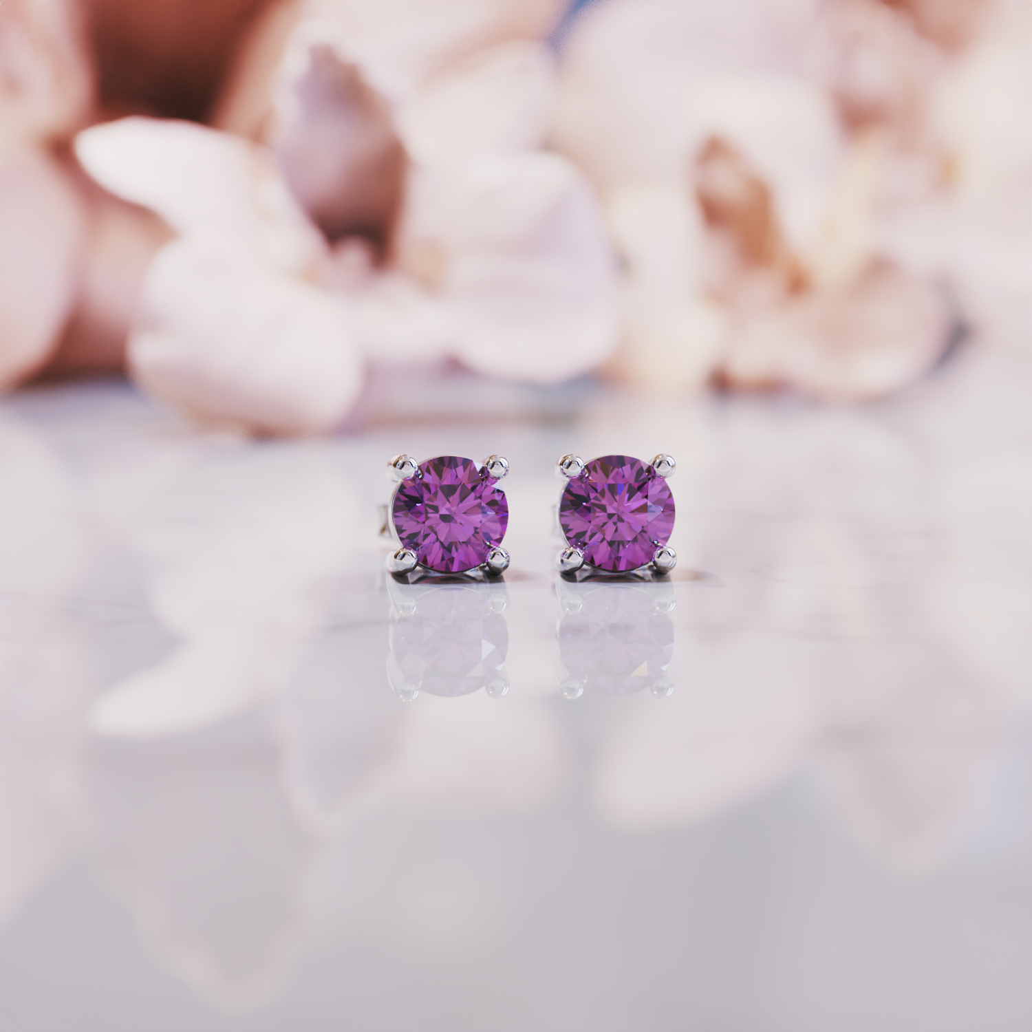 Les Boucles d'Oreilles Drew Alexandrite