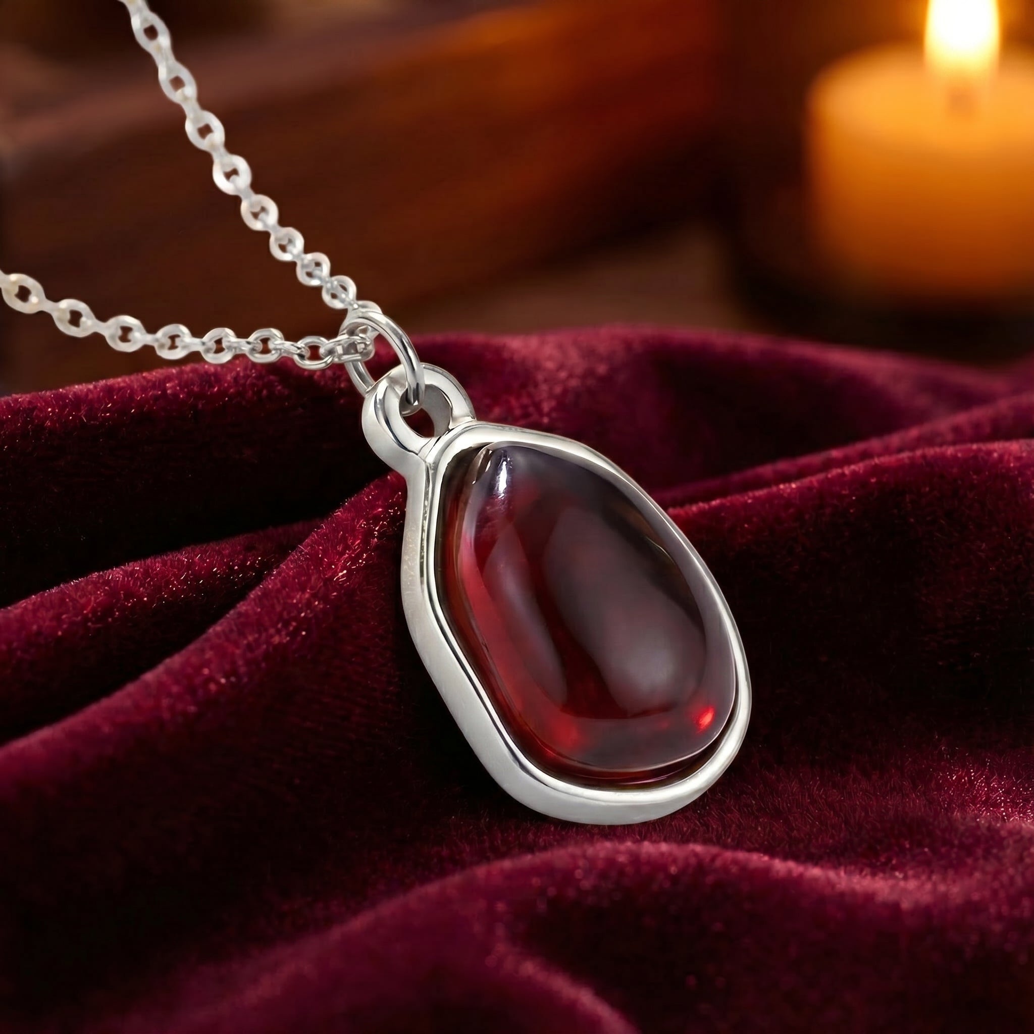 the-melisande-teardrop-18k-gold-vermeil in silver finish