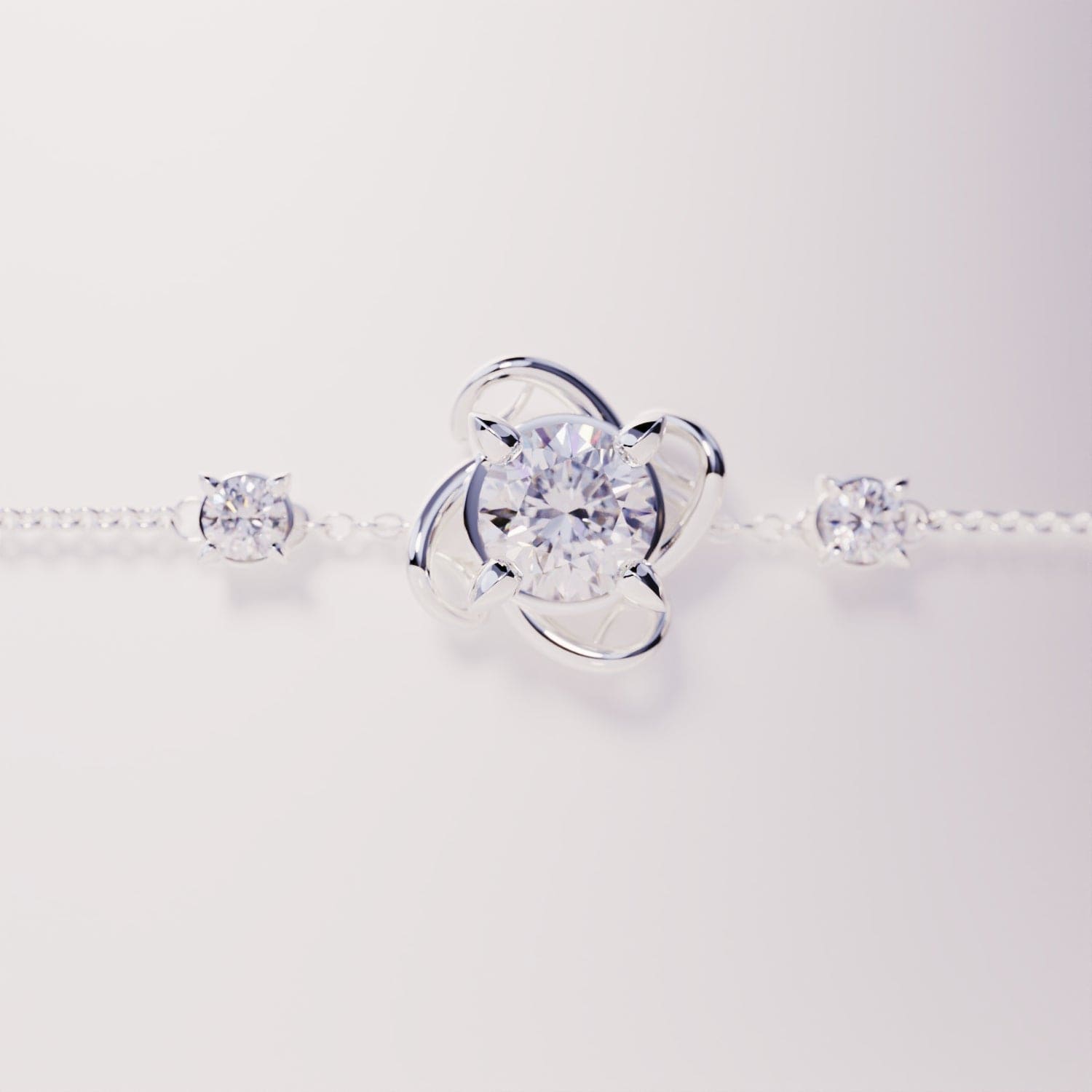 Bracelet Personnalisé Pierre de Naissance - Argent Sterling S925