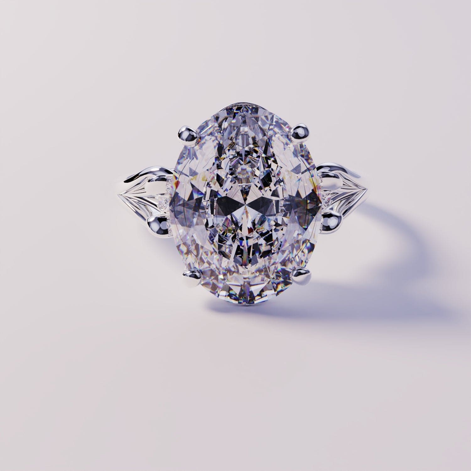 Bague personnalisée avec pierre de naissance 2CT - Argent Sterling S925 (Test des options)