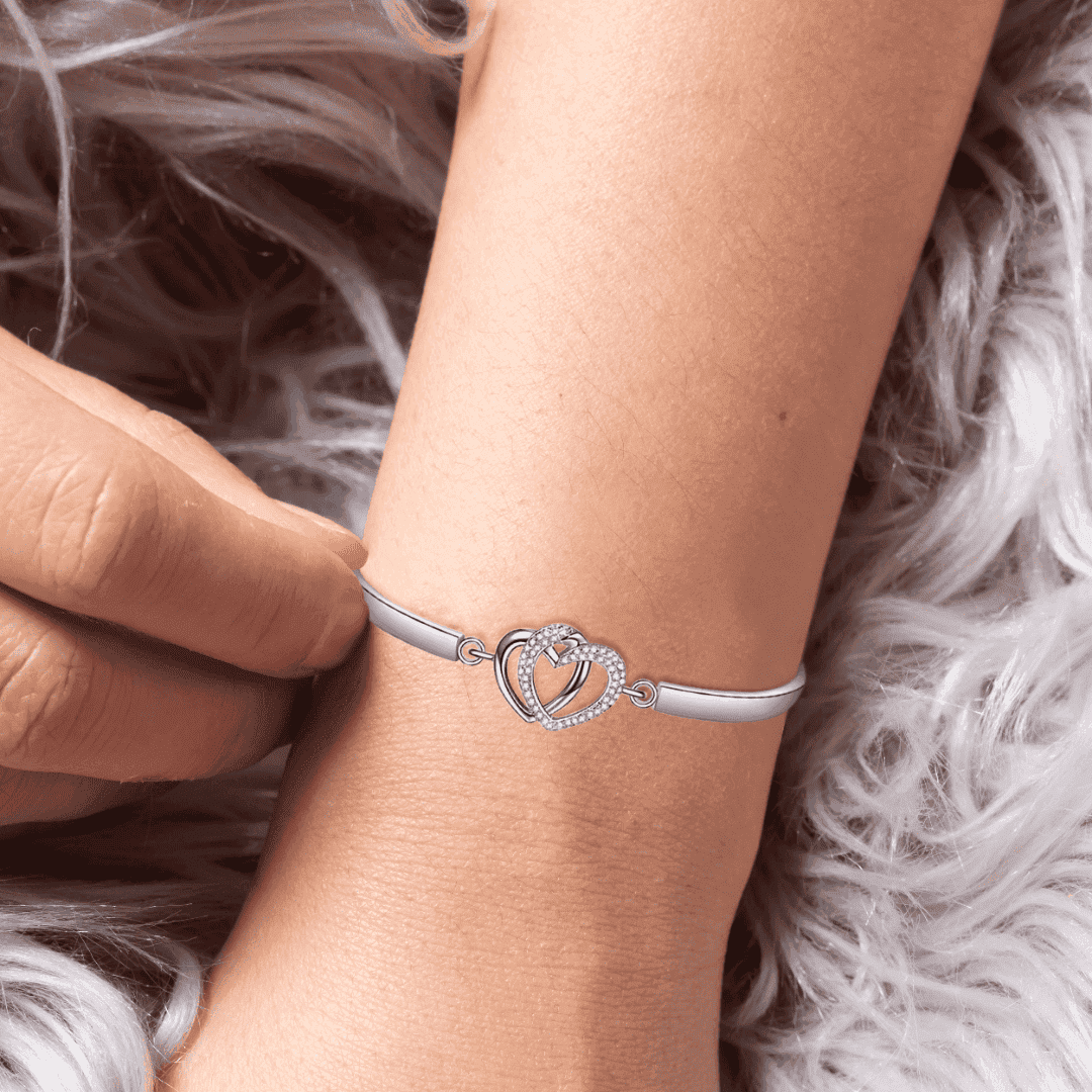 To My Granddaughter | Always Keep Me In Your Heart | 925s Bracelet