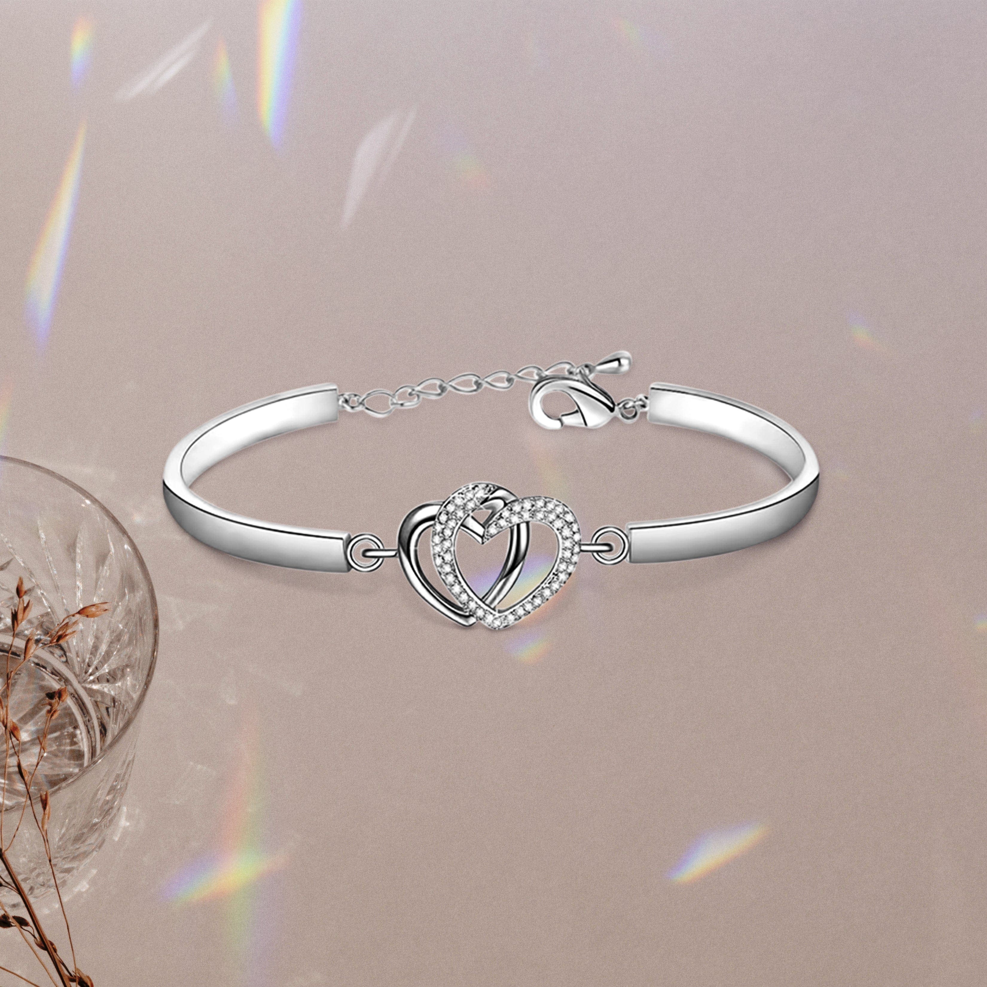 To My Granddaughter | Always Keep Me In Your Heart | 925s Bracelet