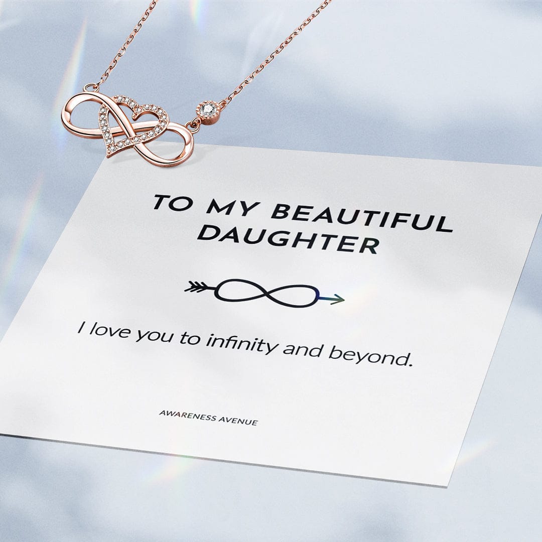 À Ma Fille | Collier Je T'aime à L'infini