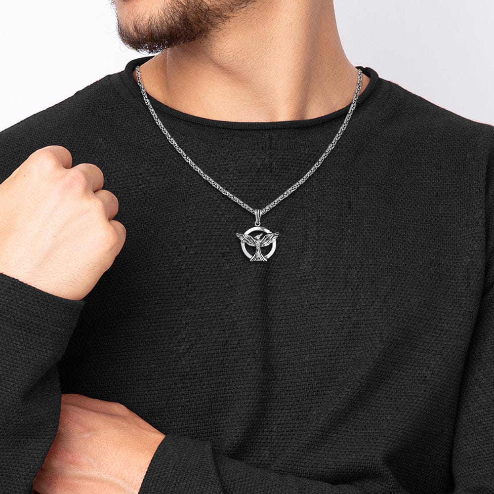 À Mon Fils | Collier Phénix 925S