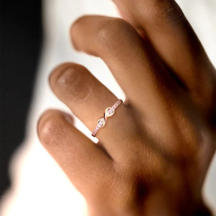 Mother & Daughter - "Forever Linked together" Jewelry Bundle (Ring, Bracelet & Necklace)