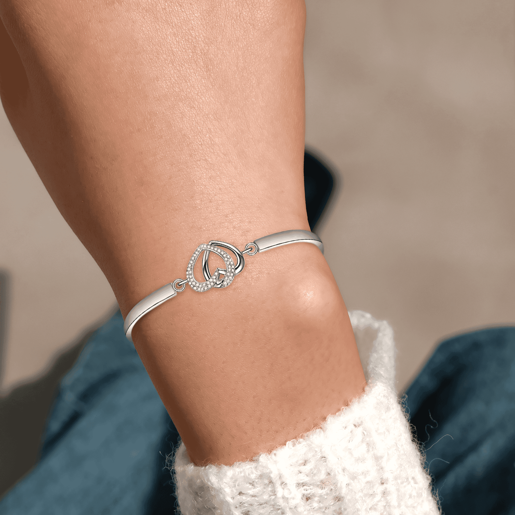 To My Granddaughter | Always Keep Me In Your Heart | 925s Bracelet