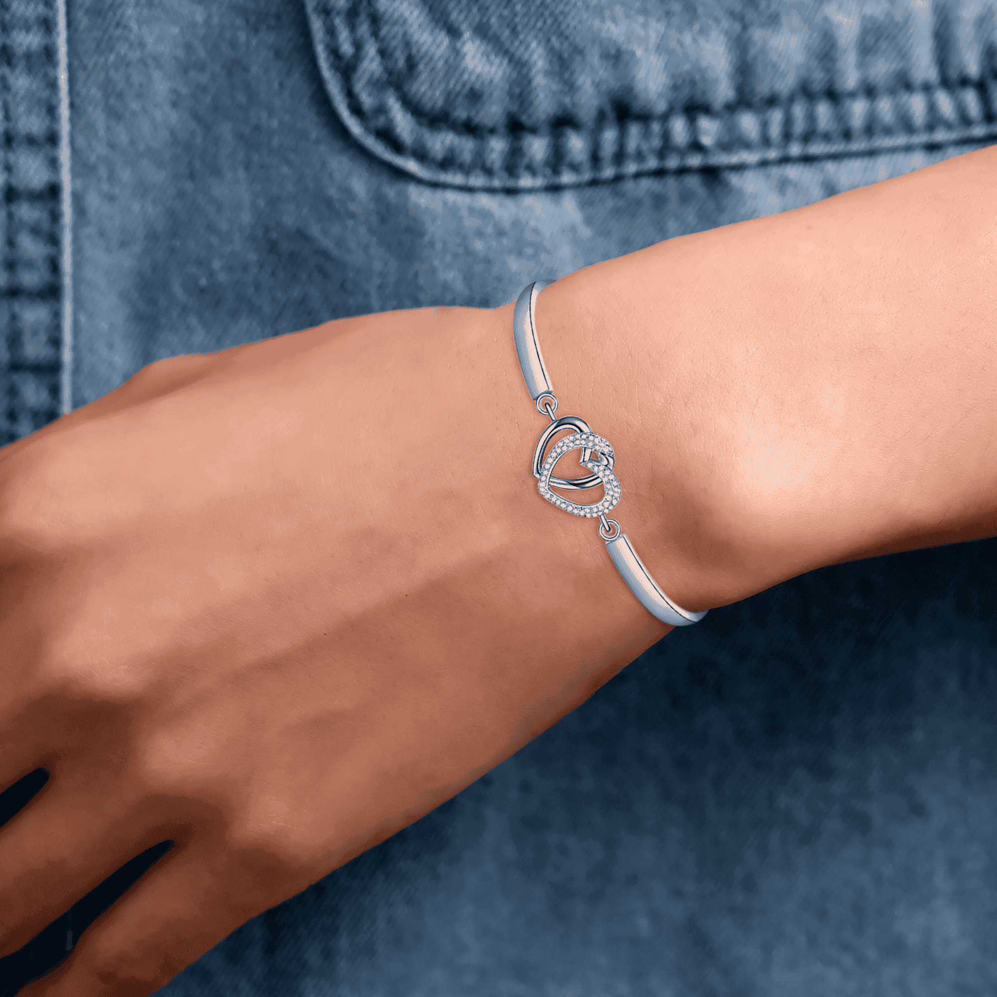 To My Granddaughter | Always Keep Me In Your Heart | 925s Bracelet