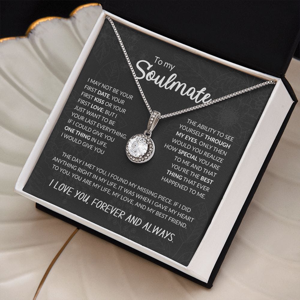 À Mon Âme Sœur | Votre Dernier Tout | Collier Espoir Éternel