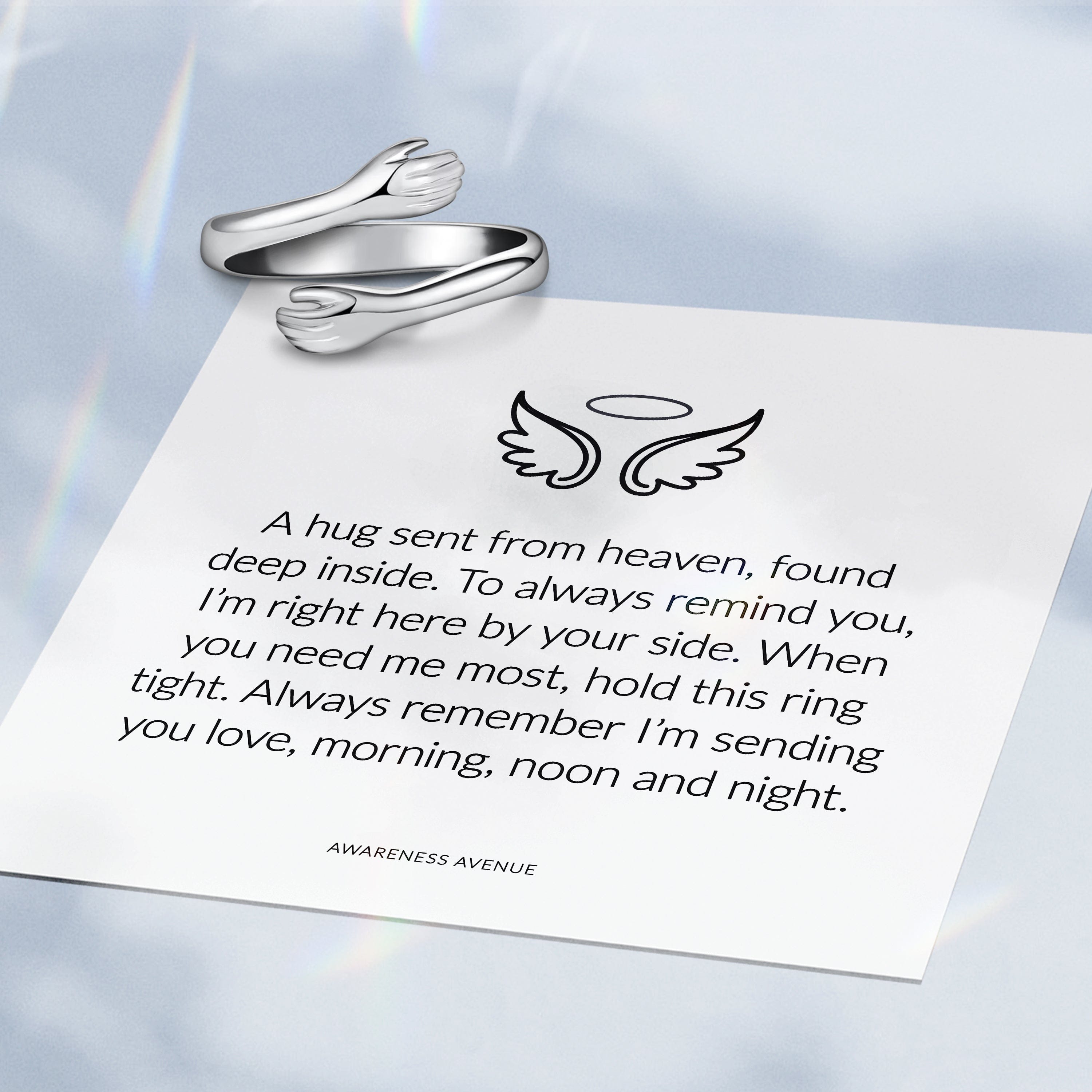 The Hug From Heaven | Custom S925 Ring