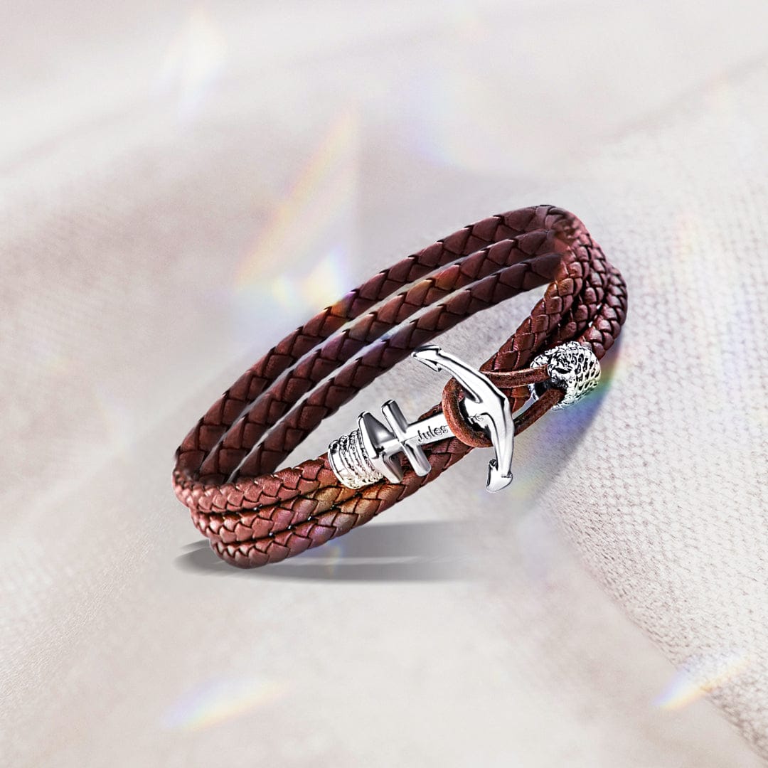 À Mon Fils | Je T'aime Pour Toujours | Bracelet Ancre