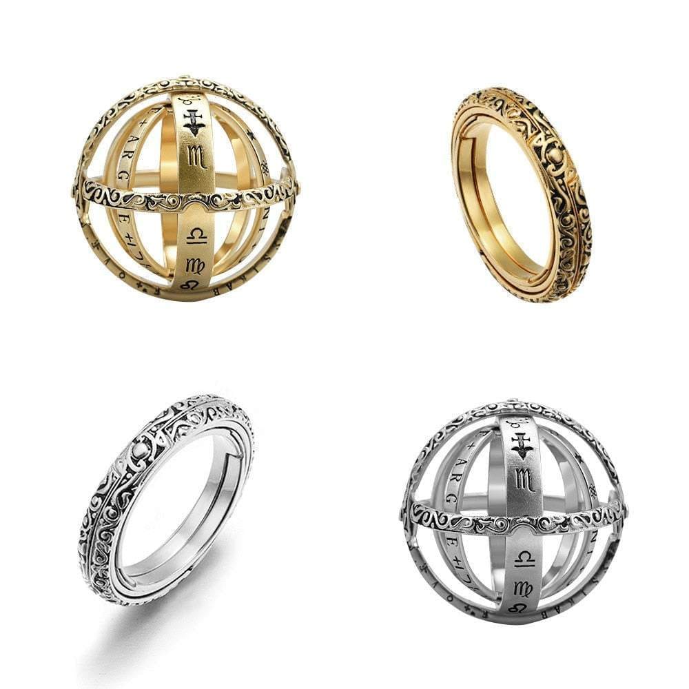 Handmade Anxiety Relief Sphere Spinner Ring-Awareness Avenue-Ring,ring: All
