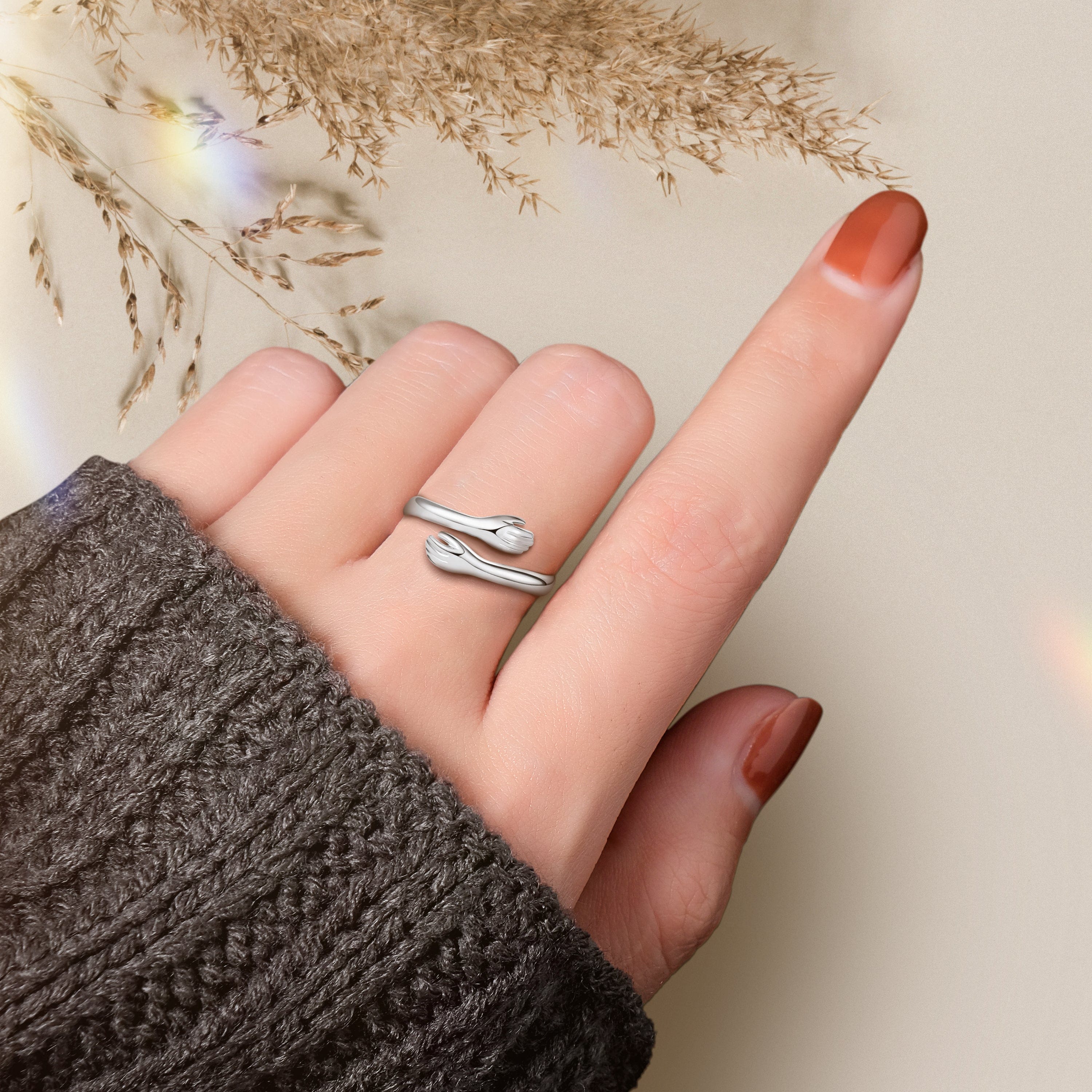 À Ma Fille | Mon Amour Est Éternel | Bague Câlin