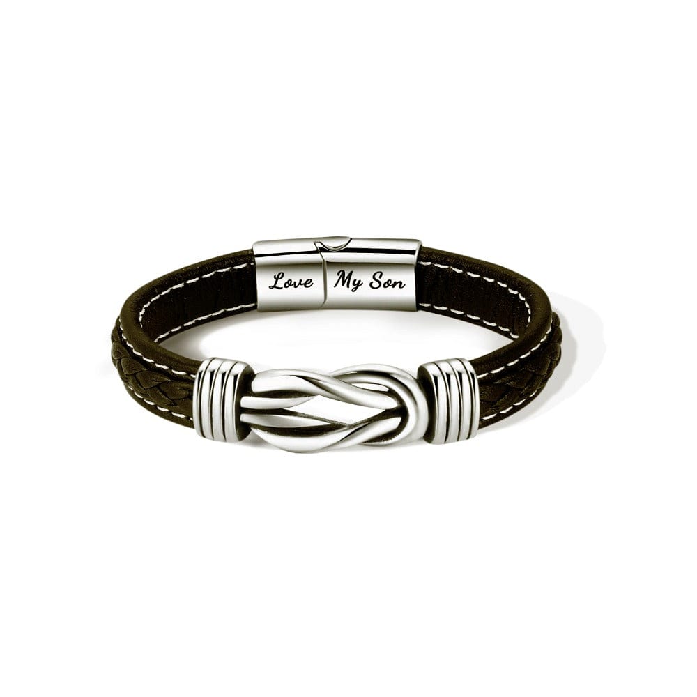 Bracelet Infini Homme 'Mère & Fils' Liés Pour Toujours