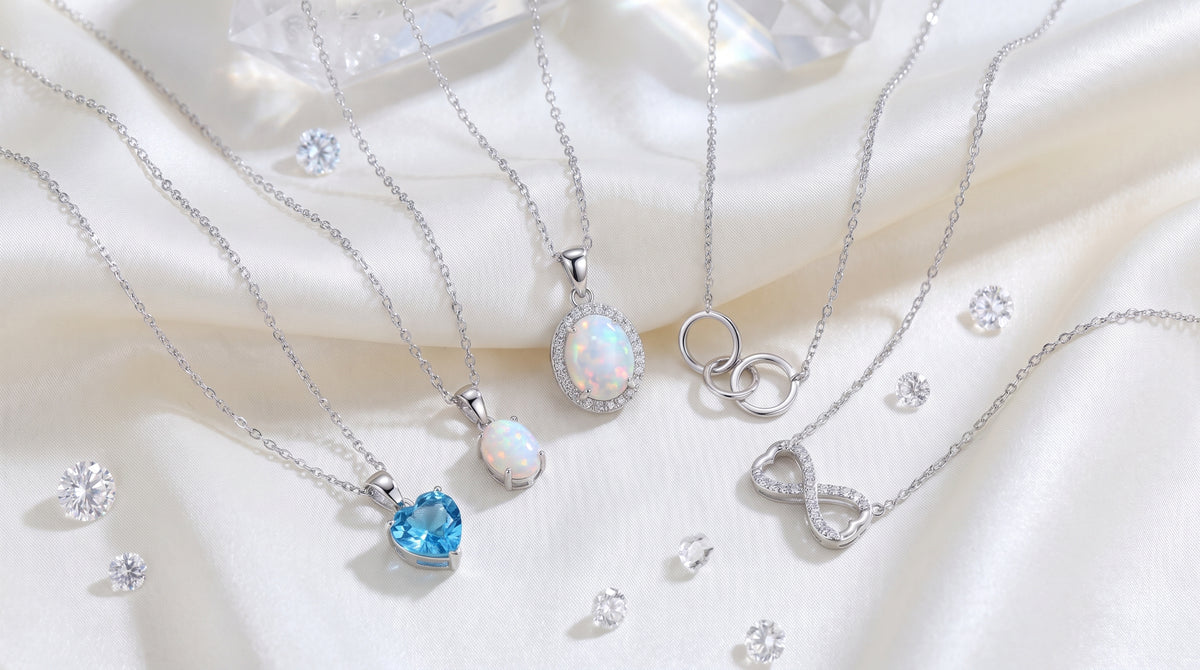 granddaughter necklace from grandma editorial image