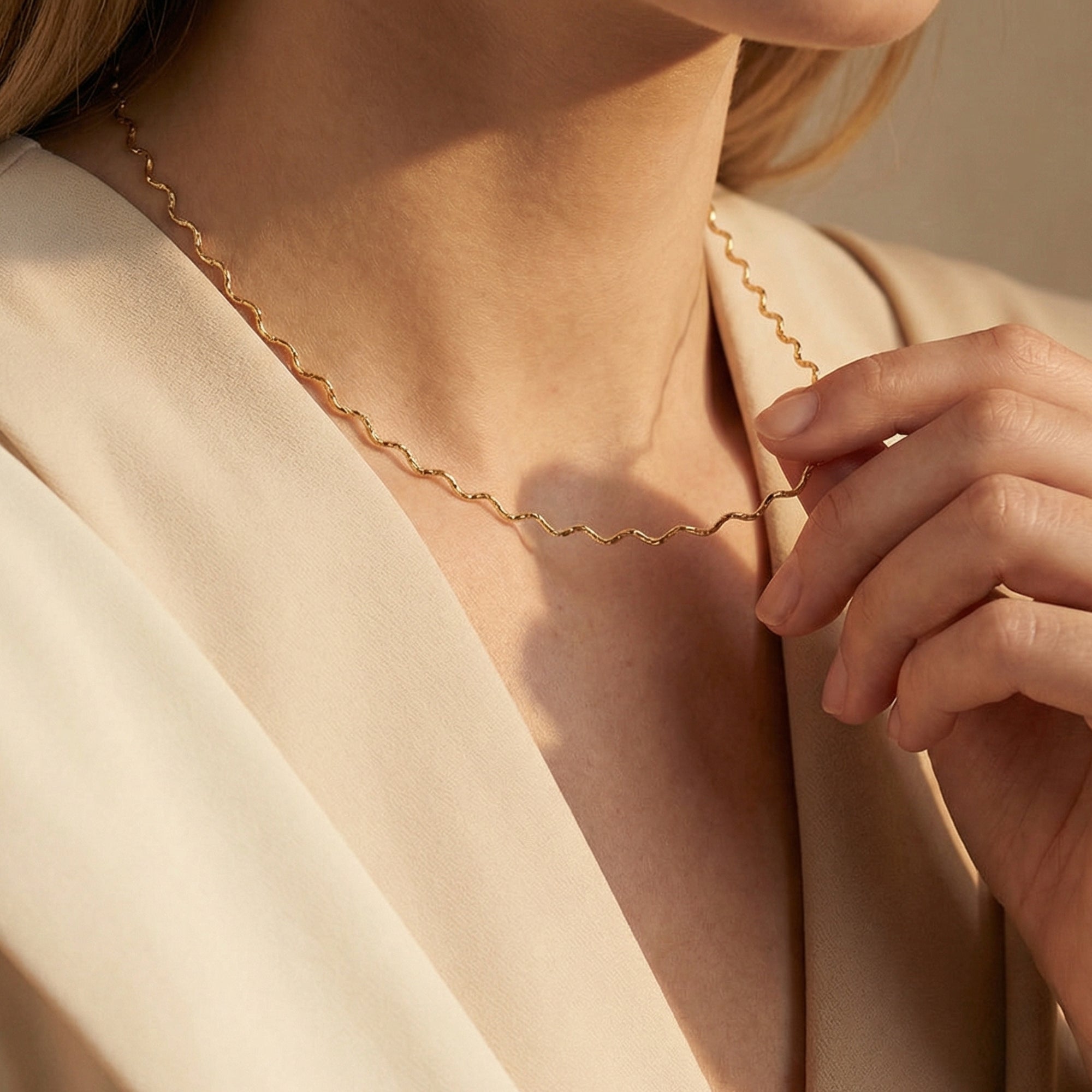 The Riviera Wave Necklace