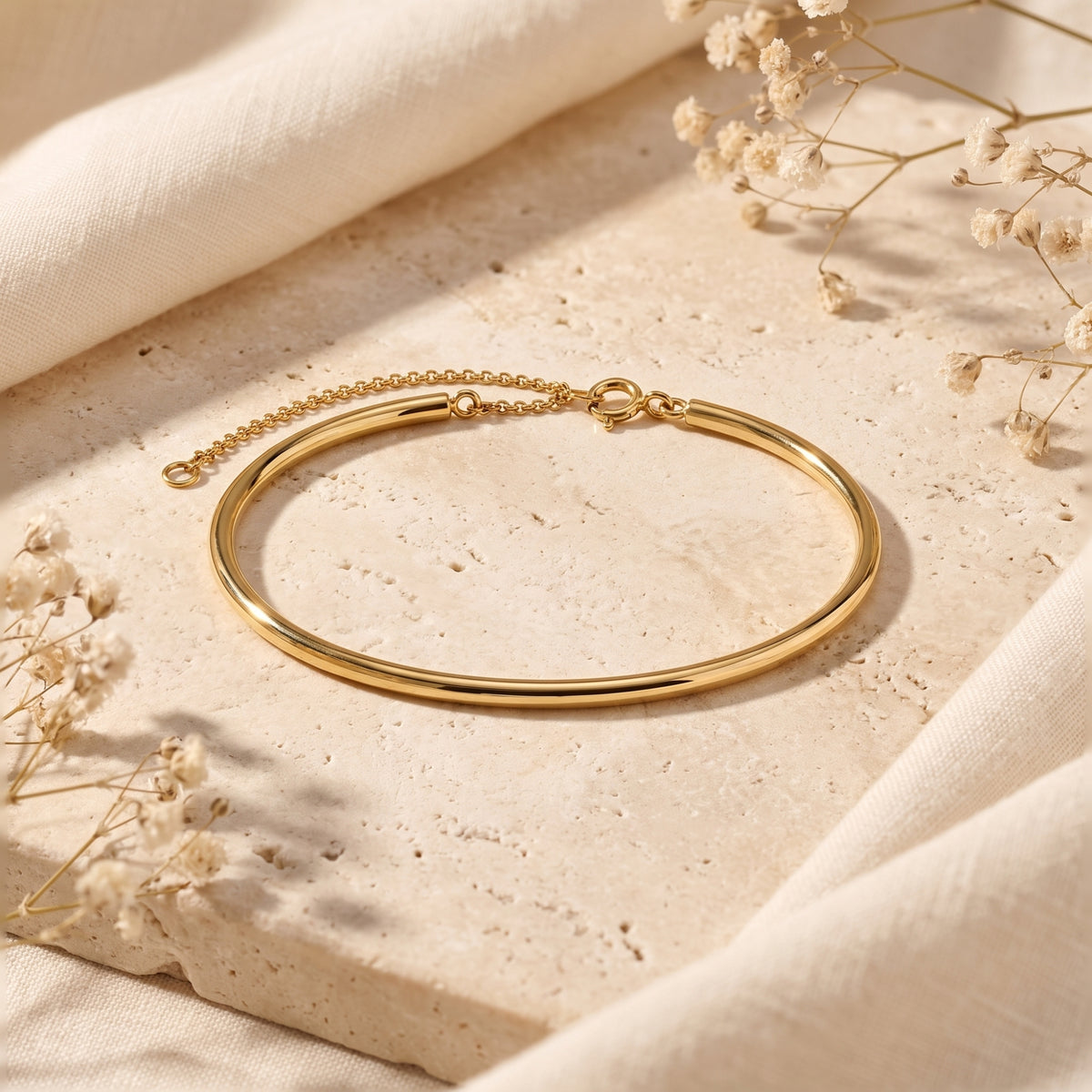 De strakke armband met schakelketting
