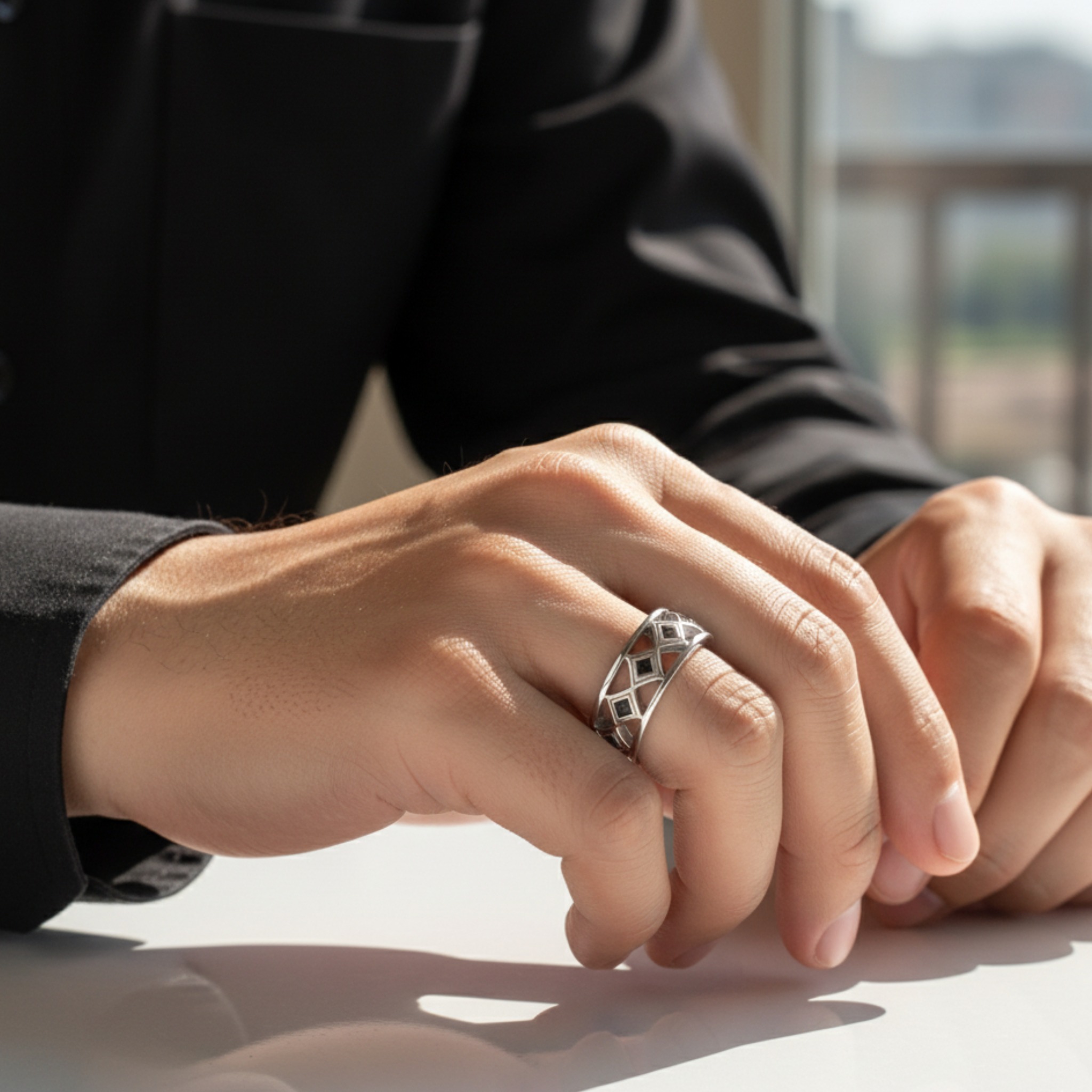 The Lattice Flow Couples Rings - View 4