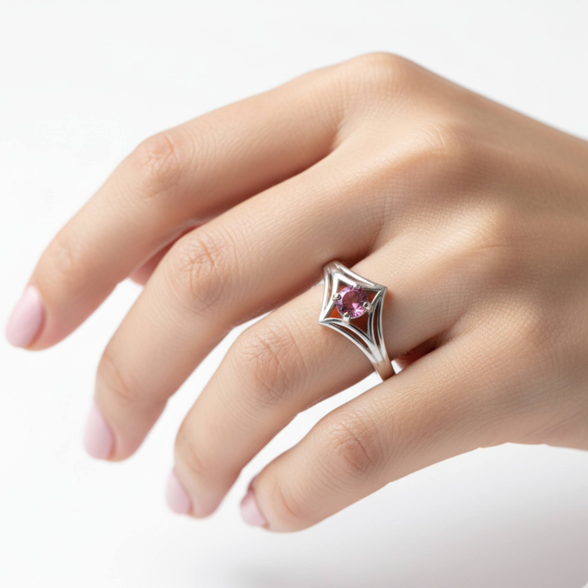 The Mystical Eye Couples Rings - View 5