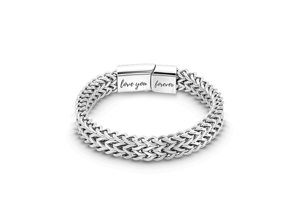 À Mon Fils | Liés Pour Toujours | Bracelet Chaîne