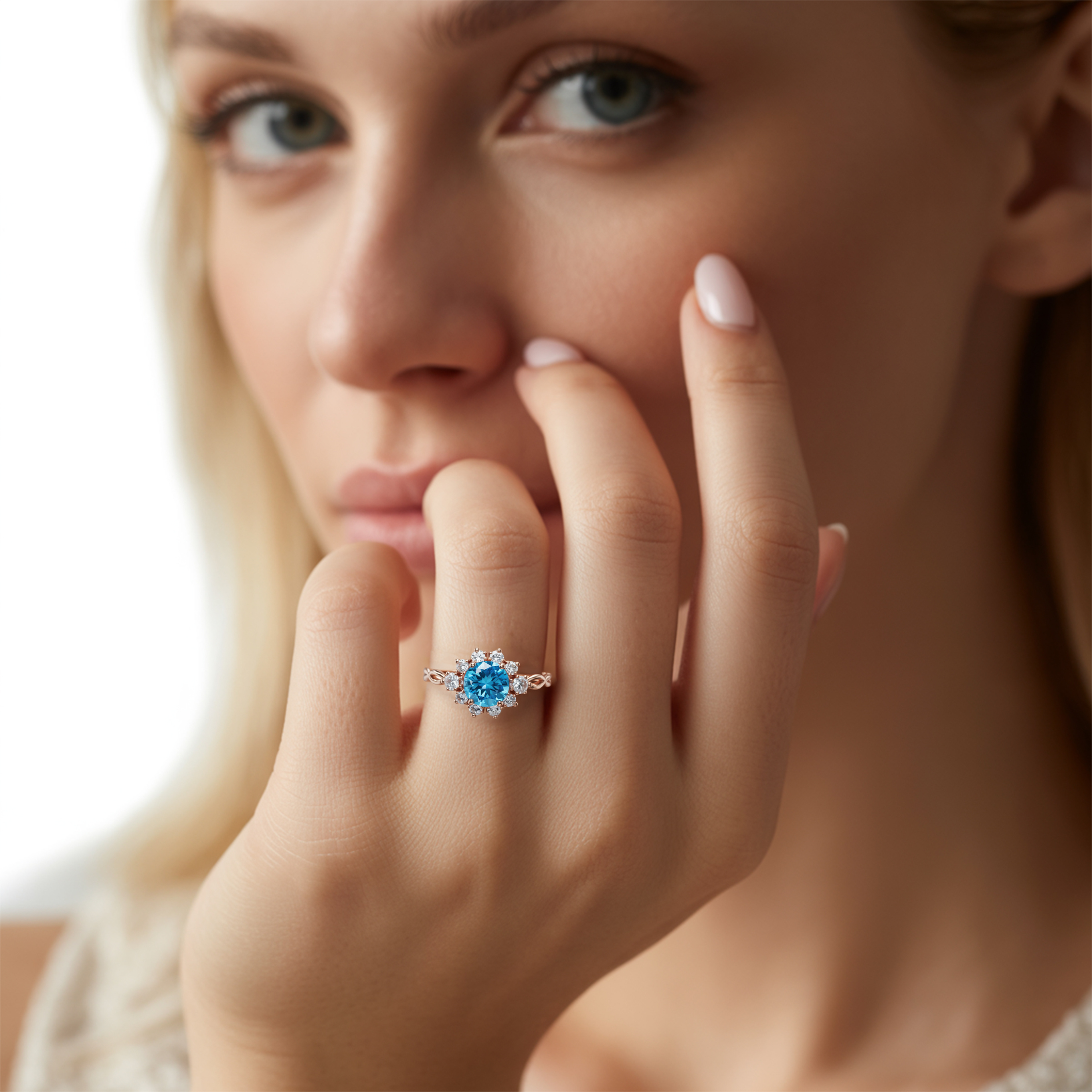 La Bague Bethany - Moissanite Infini
