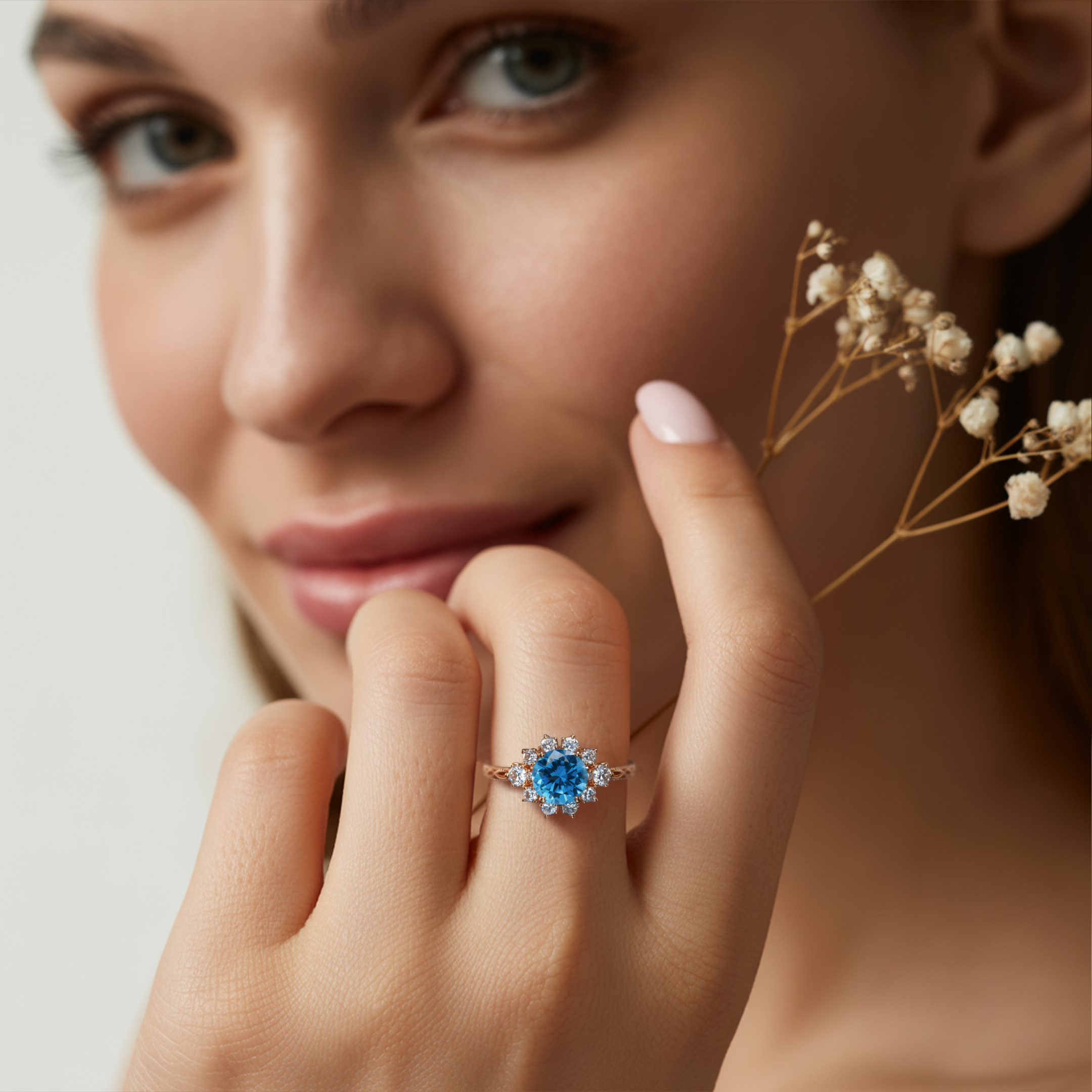 La Bague Bethany - Moissanite Vintage