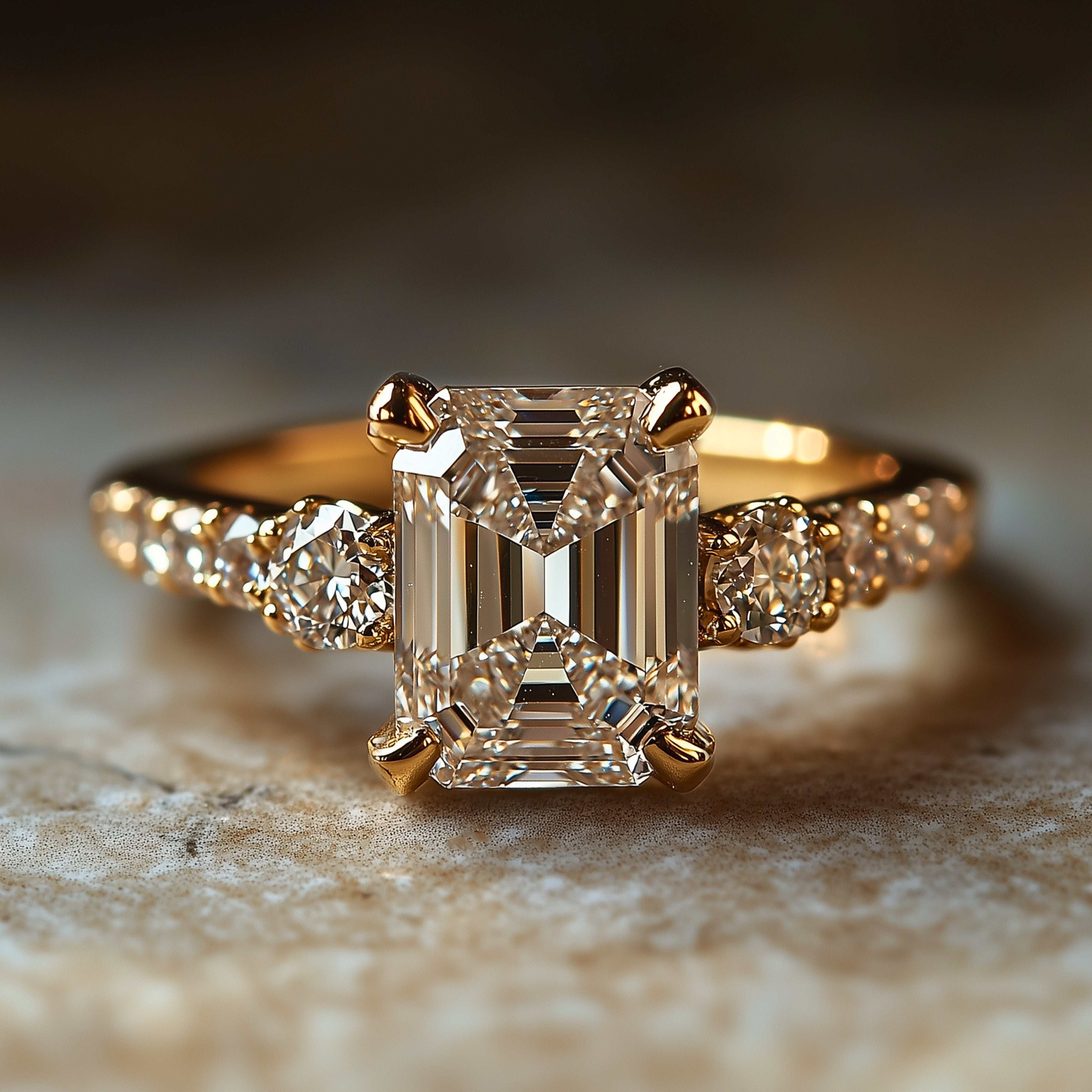 L'ensemble de bijoux Moissanite Nova Elise