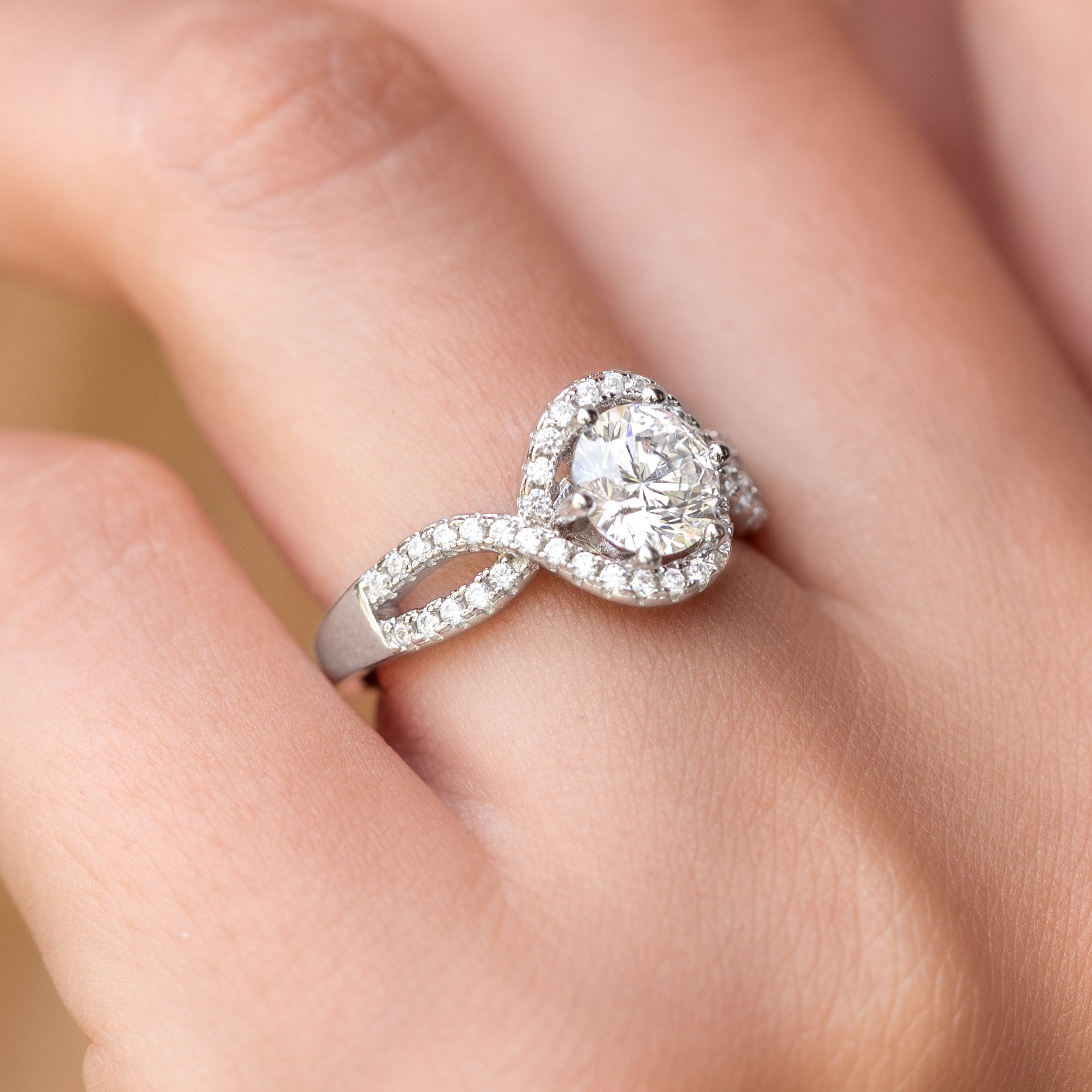 The Odessa - Moissanite