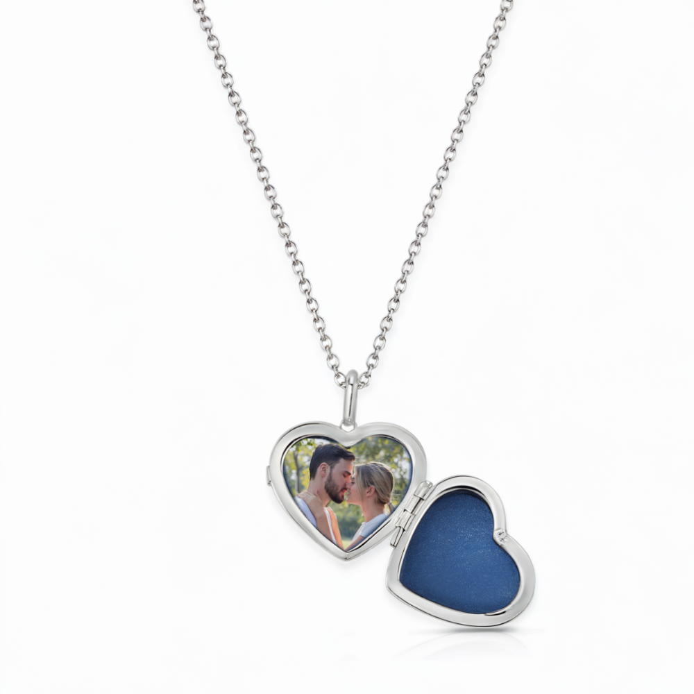 Médaillon Coeur Argent