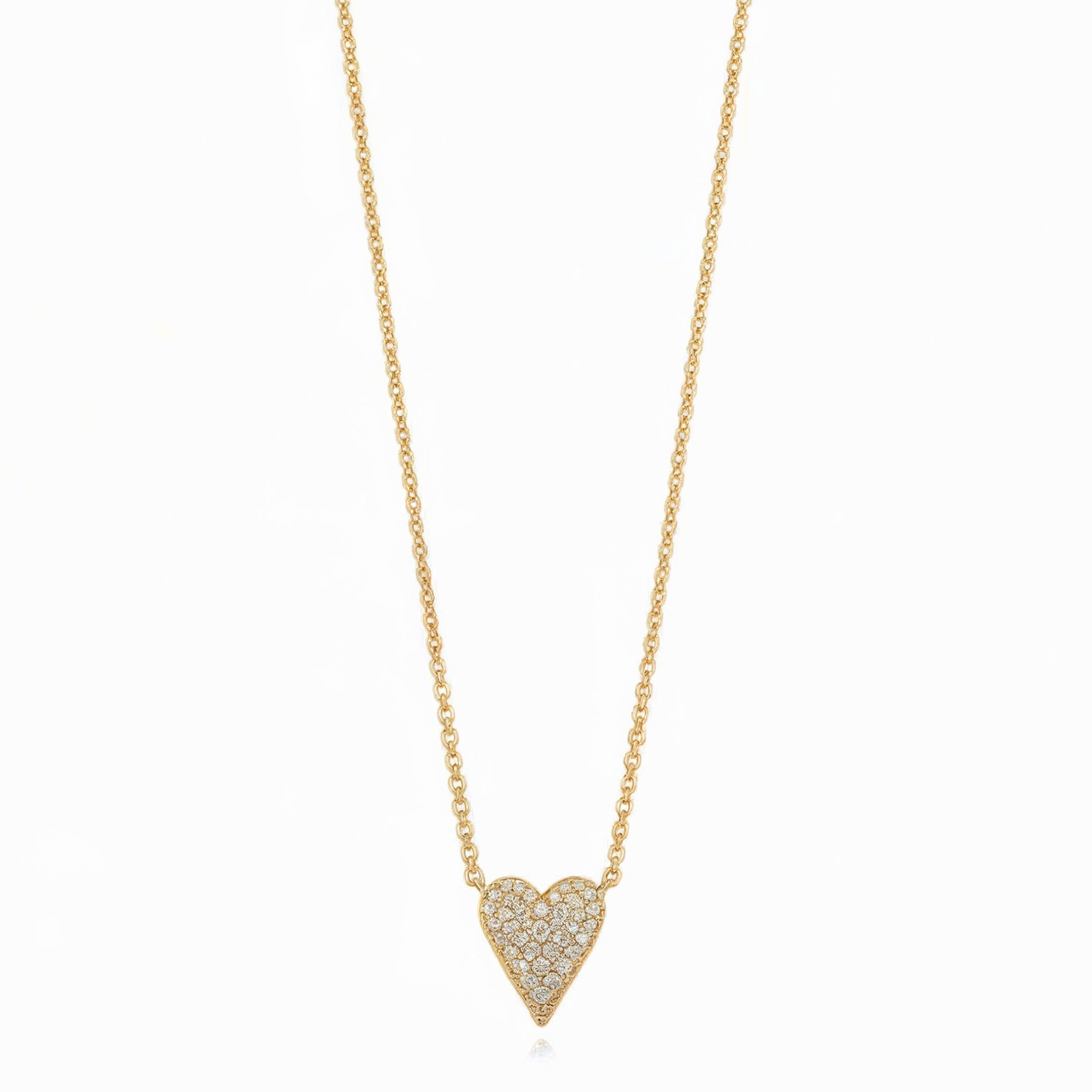 Le Magnifique Collier Cœur Diamants
