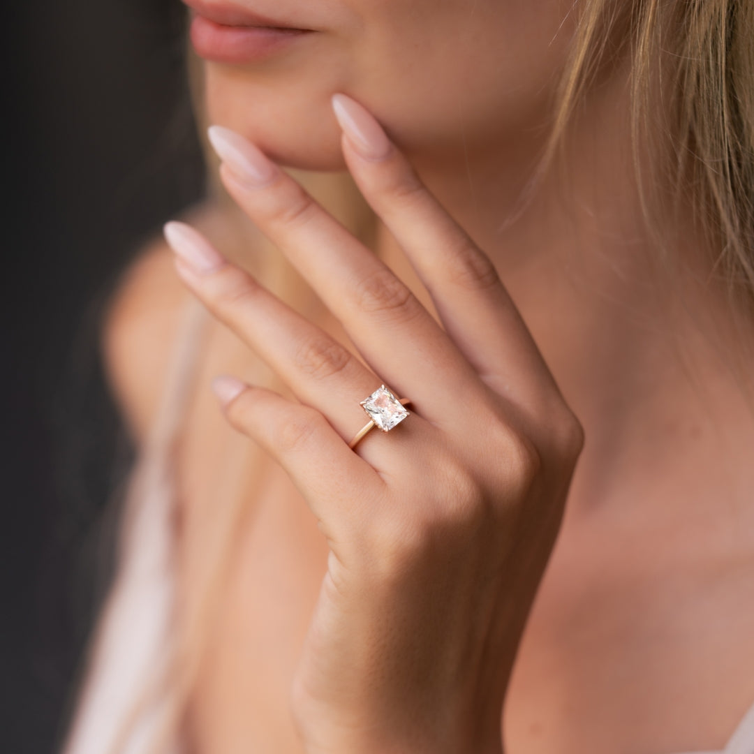 Le Mariposa - Rose - Moissanite
