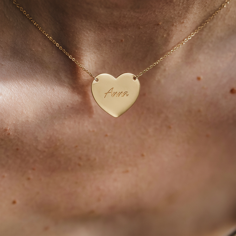 Le Collier Cœur Personnalisé