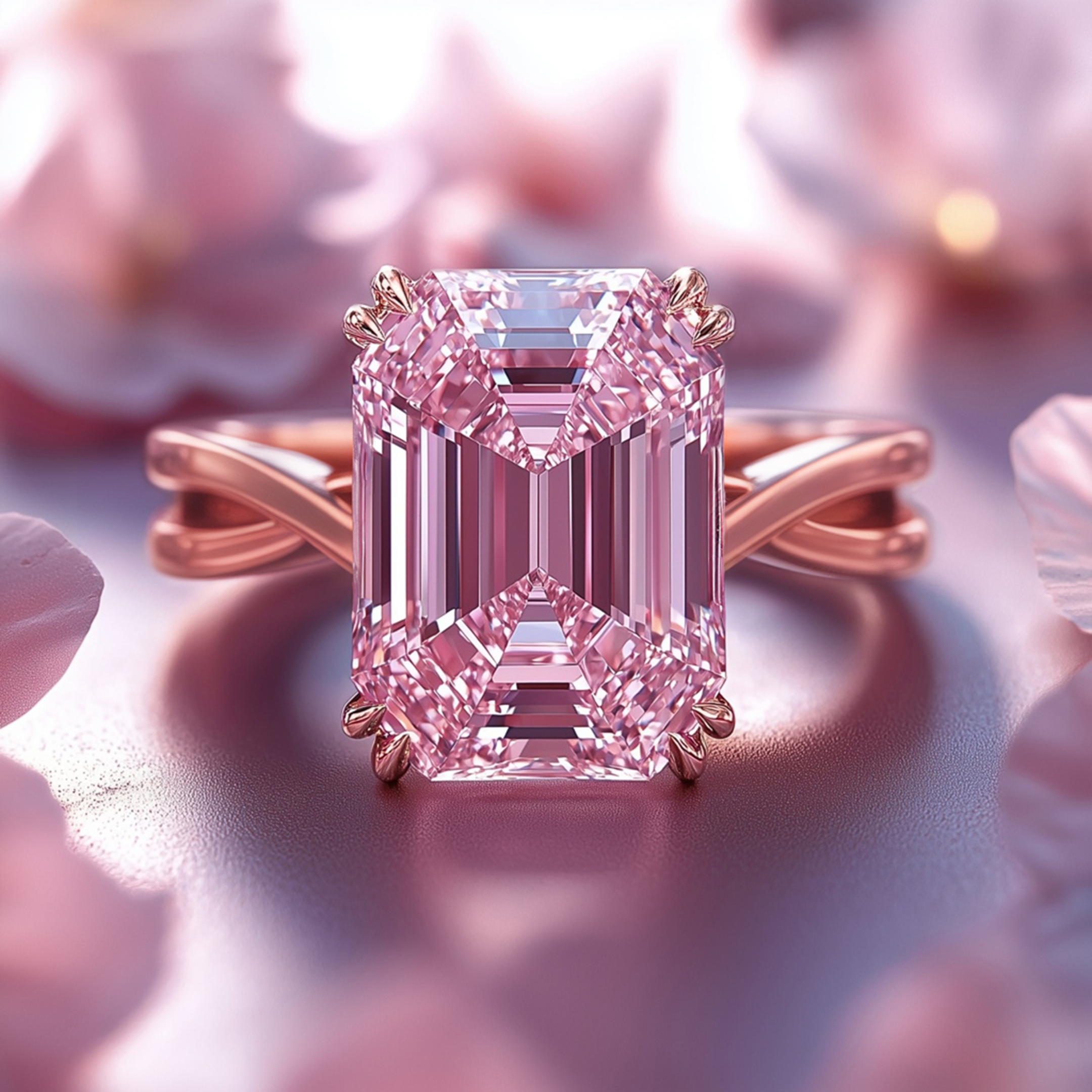 The Camilla - Infinity Moissanite Ring