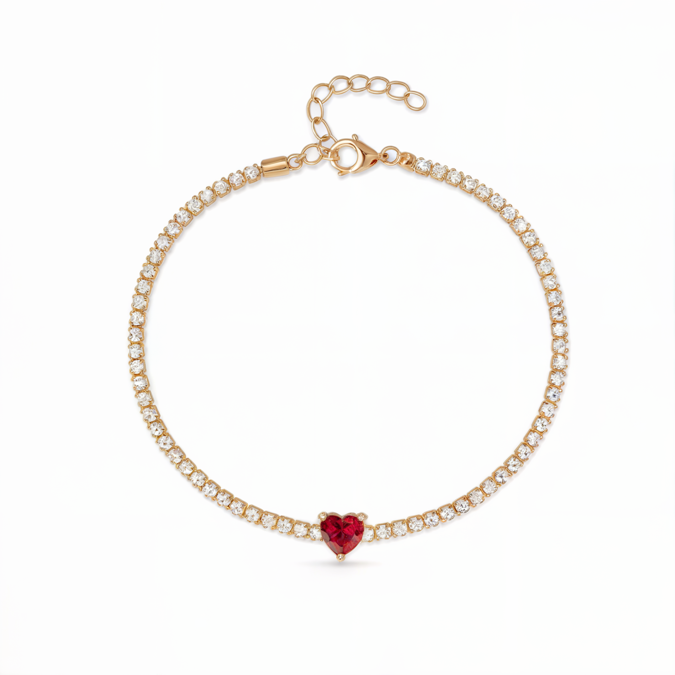 Bracelet en or "Toujours dans votre cœur"