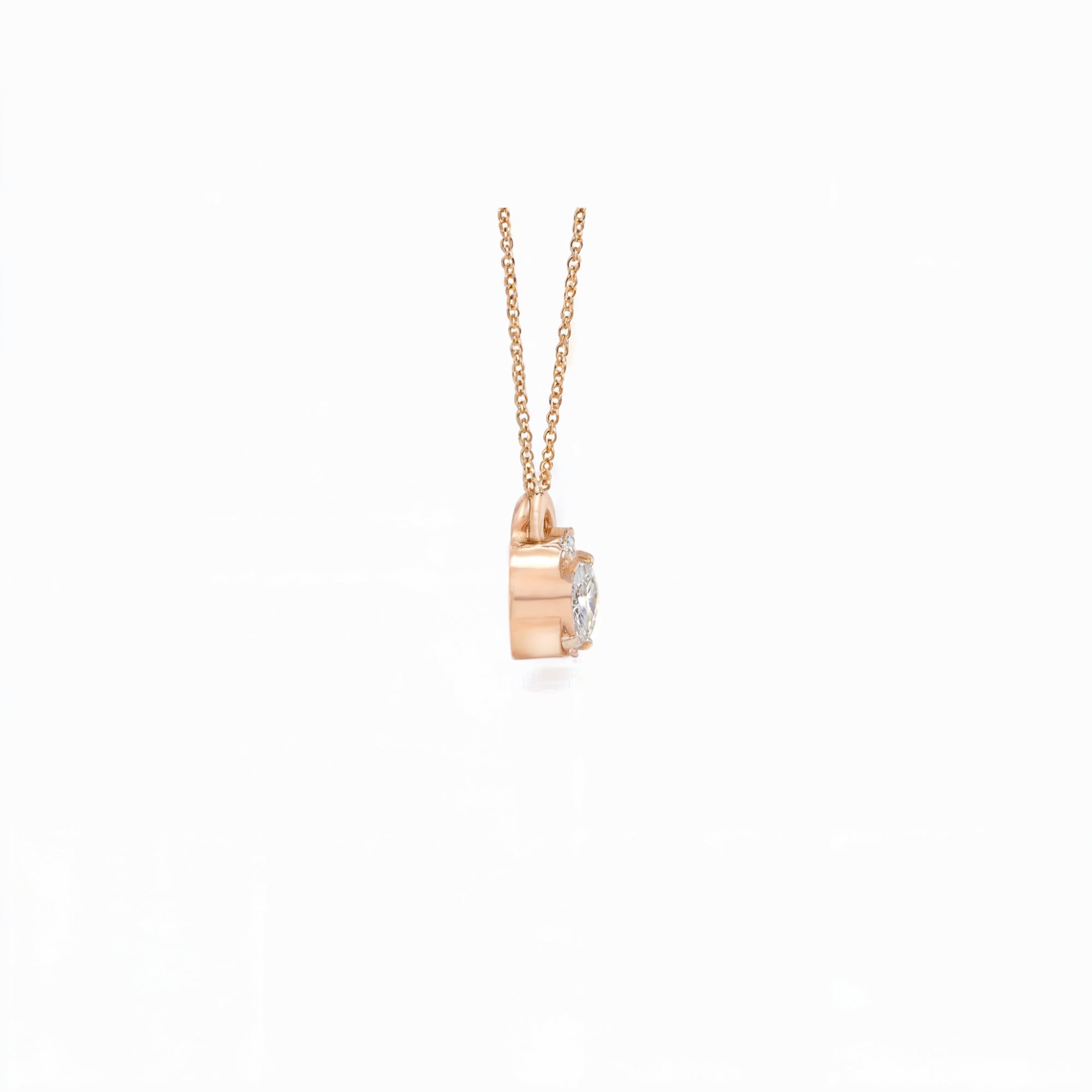 Collier Infini Double Diamant