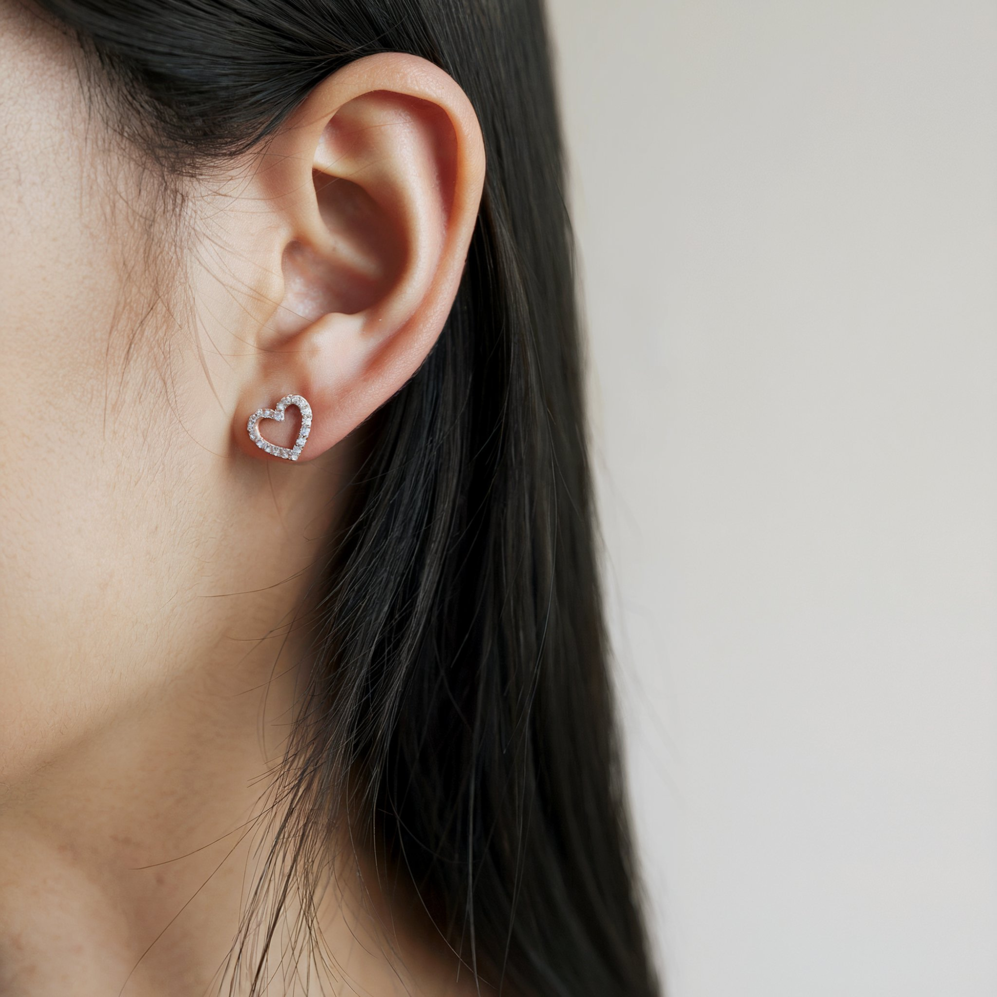 Boucles d'oreilles Cœur Éternel