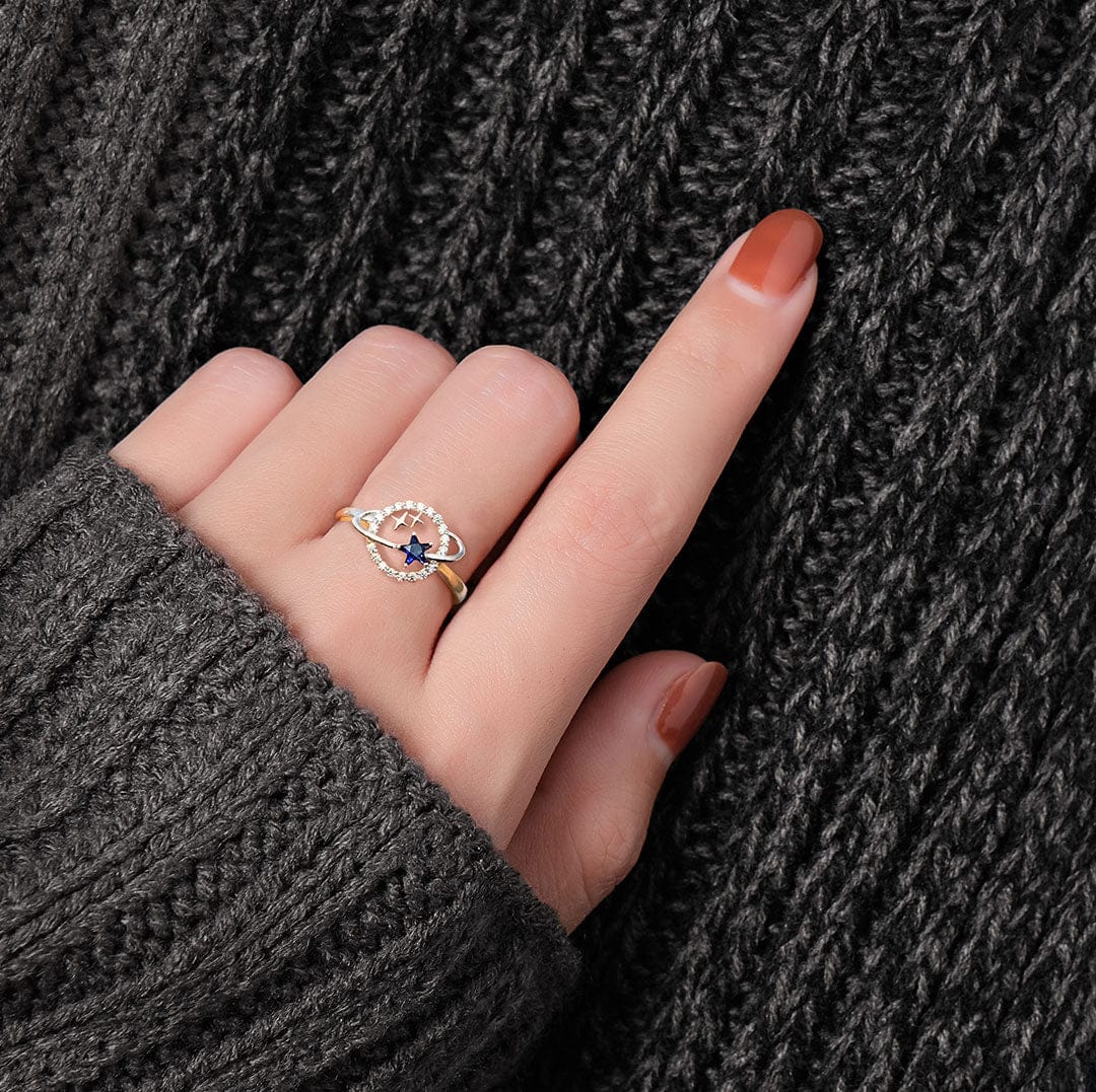 Bague Étoile Spéciale - Argent Sterling S925