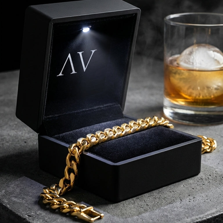 Luxury Velvet LED Jewelry Giftbox