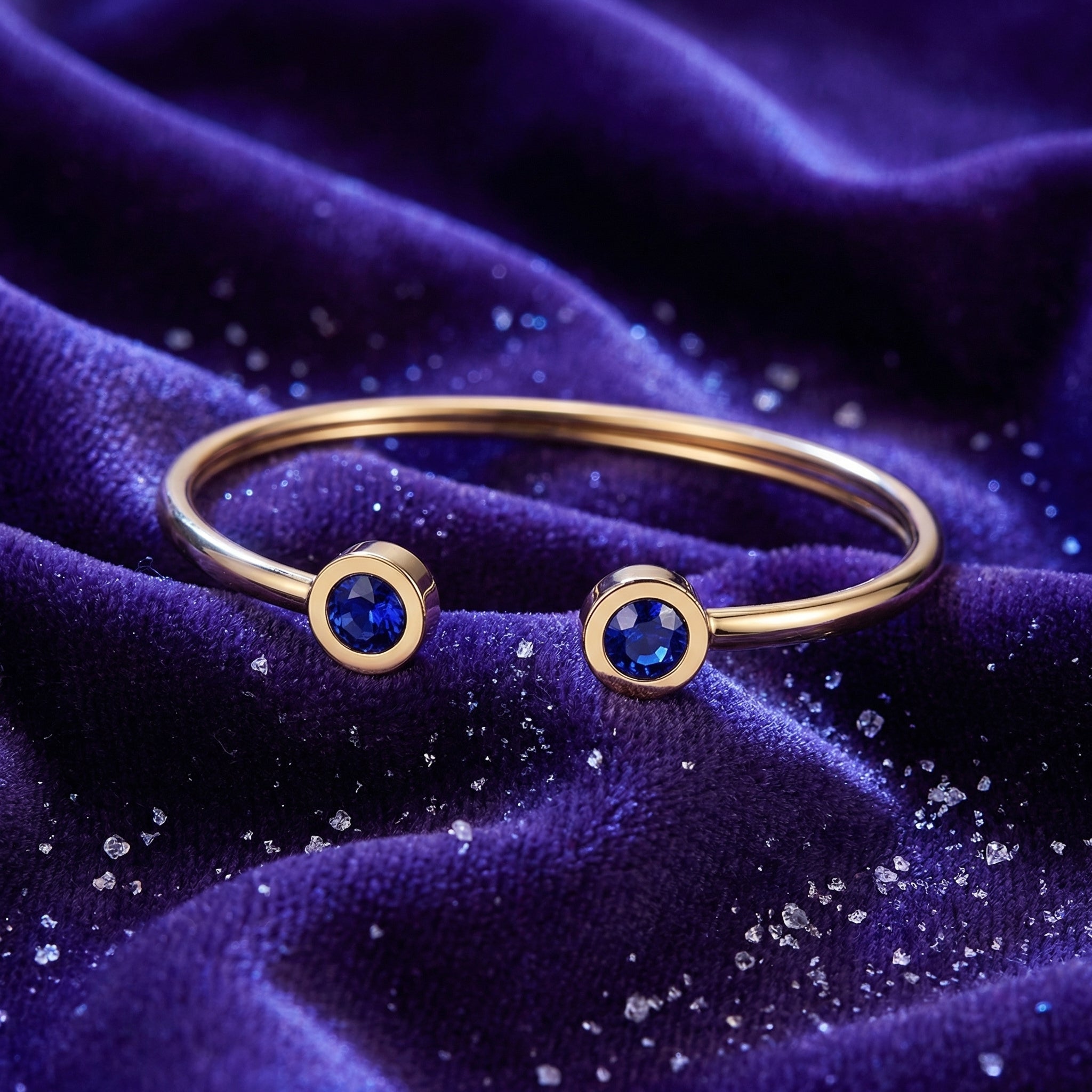 The Nerina Bangle - Stainless Steel