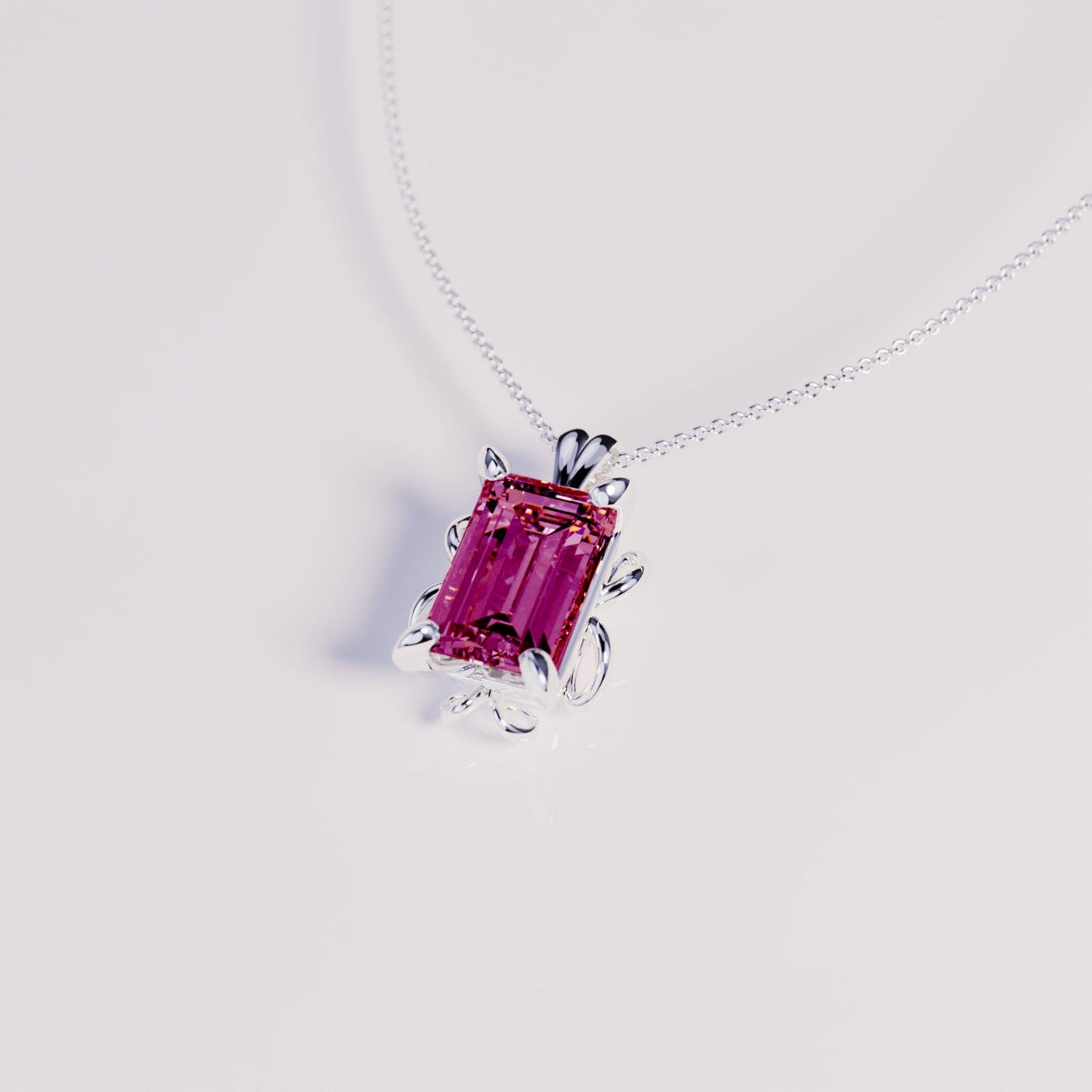 Collier Pierre de Naissance Octobre - Tourmaline Argent S925