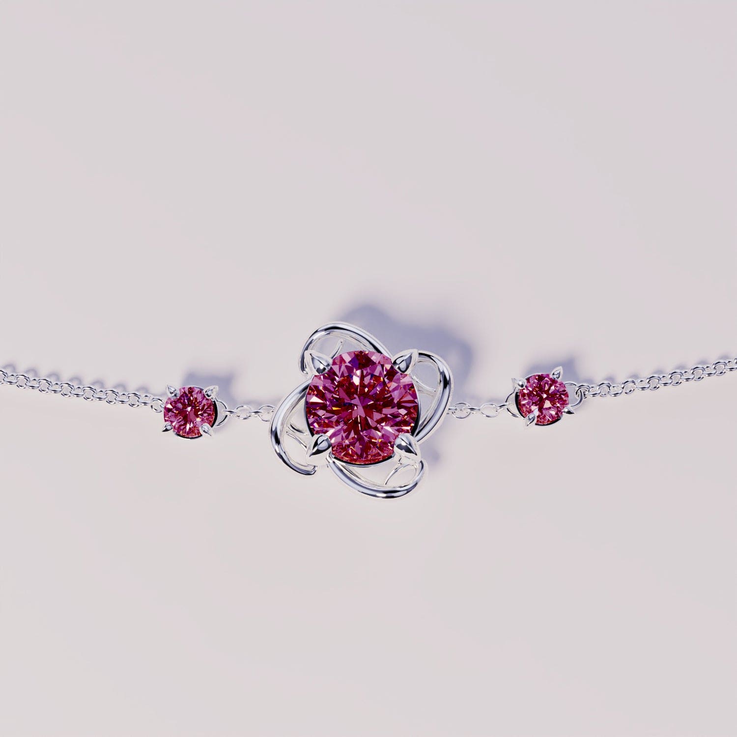 Bracelet Pierre de Naissance Tourmaline Octobre - Argent Sterling S925
