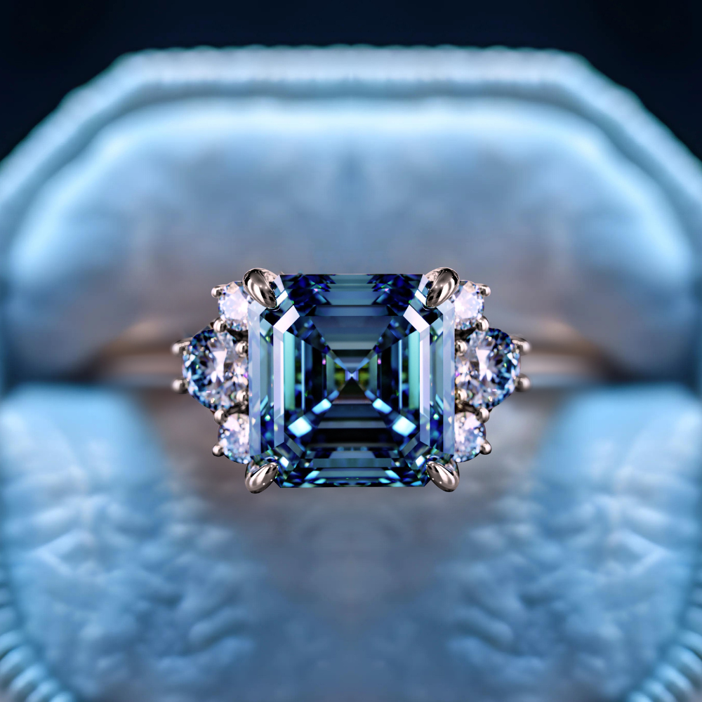 L'ensemble de bijoux Ulissa en Moissanite