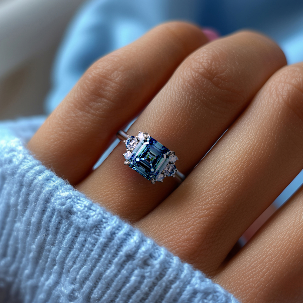 L'ensemble de bijoux Ulissa en Moissanite