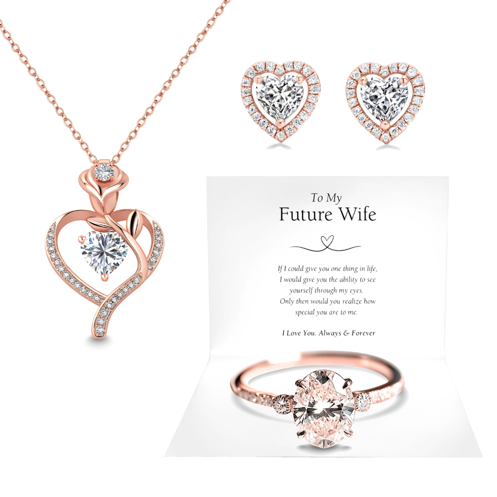 The Luna | Ensemble de bijoux Pour Ma Future Épouse