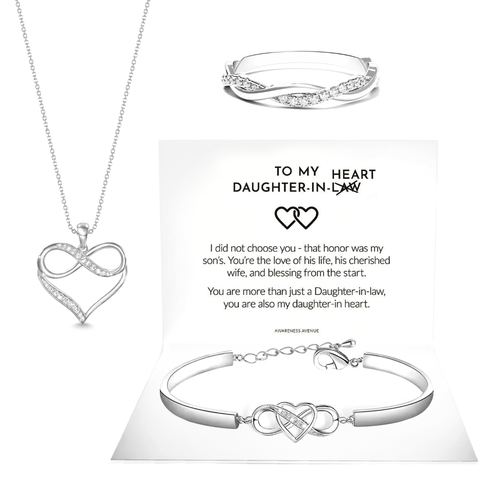 Ensemble de bijoux, cadeau pour belle-fille