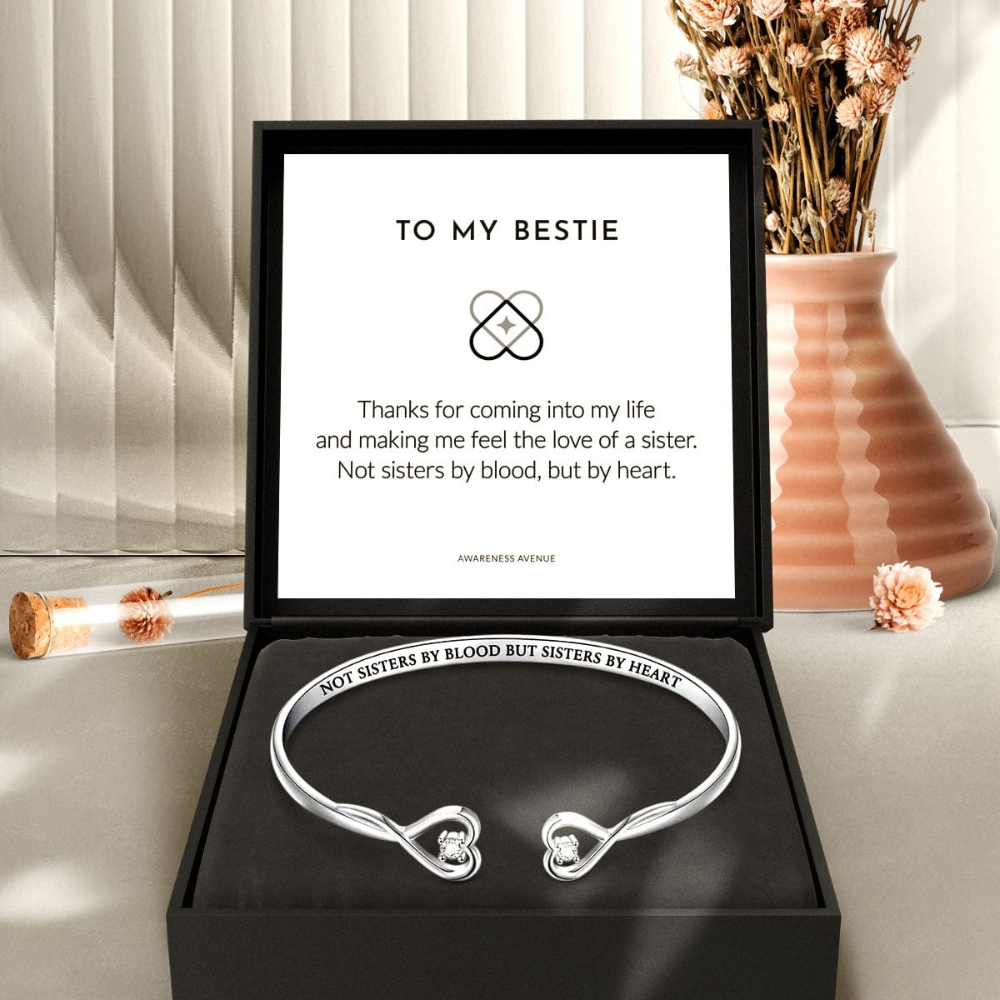 Sœurs de cœur | Bracelet cadeau
