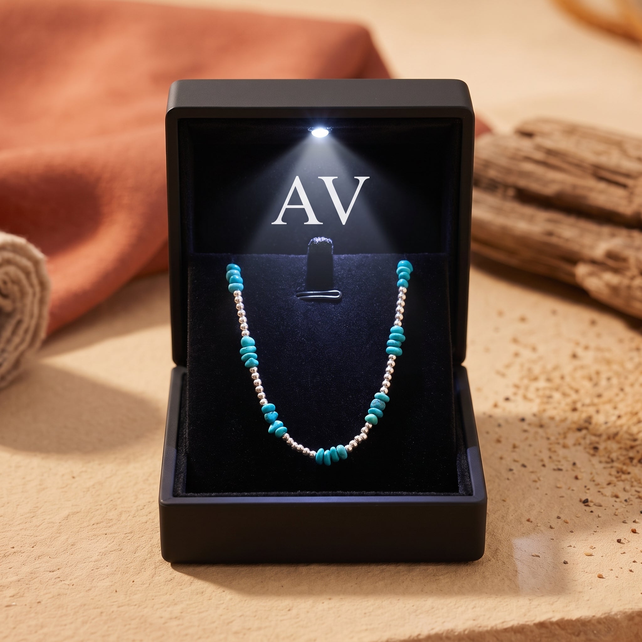 YLQ2026N059-necklace - Premium LED Gift Box Presentation
