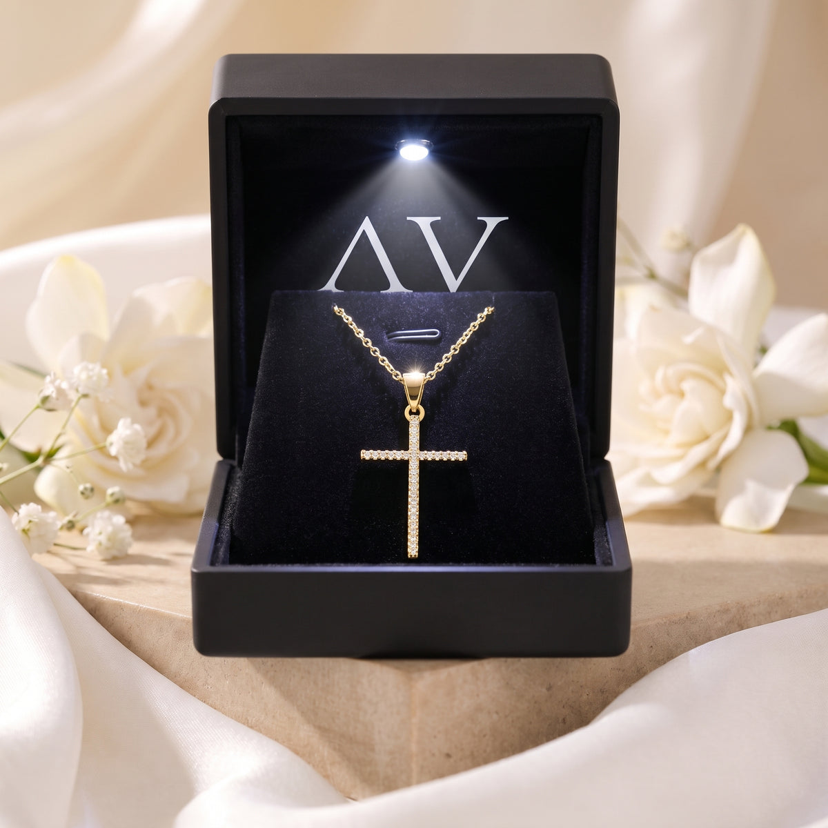 YLQ49309-NECKLACE - Premium LED Gift Box Presentation