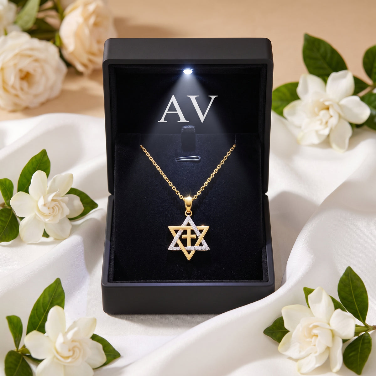 YLQ49310-NECKLACE - Premium LED Gift Box Presentation