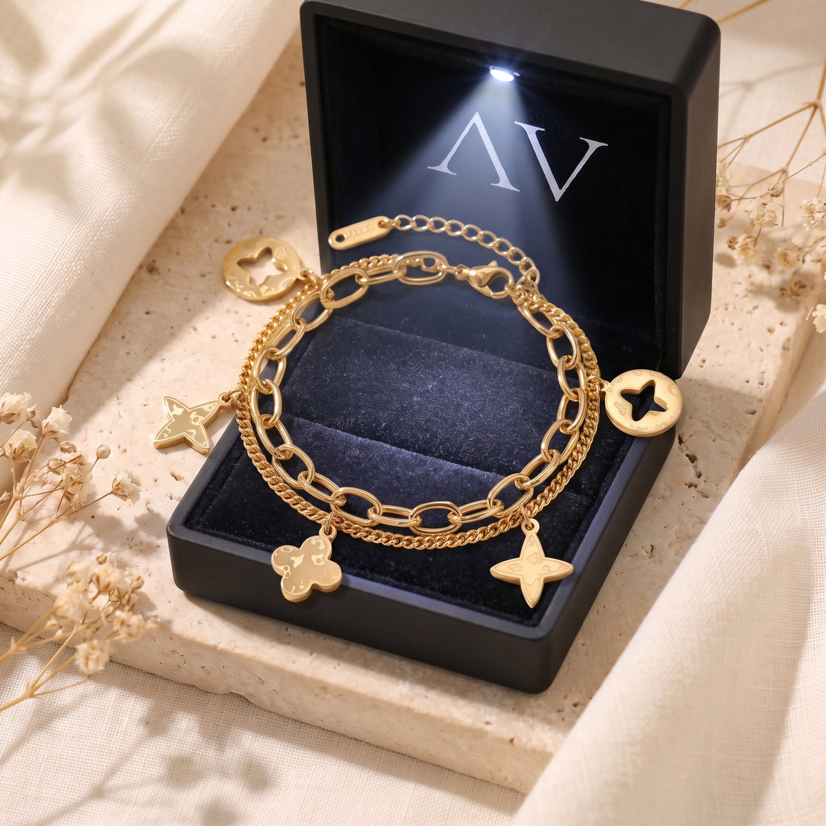 YLQ49467-bracelet - Premium LED Gift Box Presentation