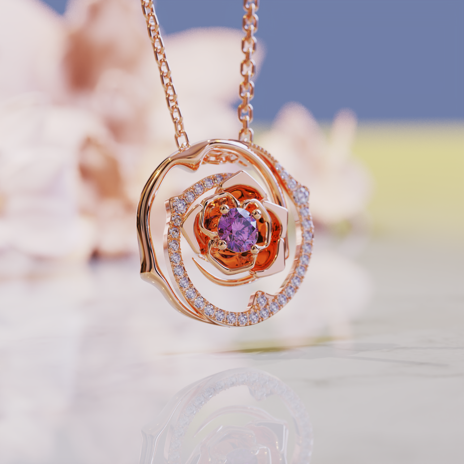 Le Collier Alexandrite Zahara